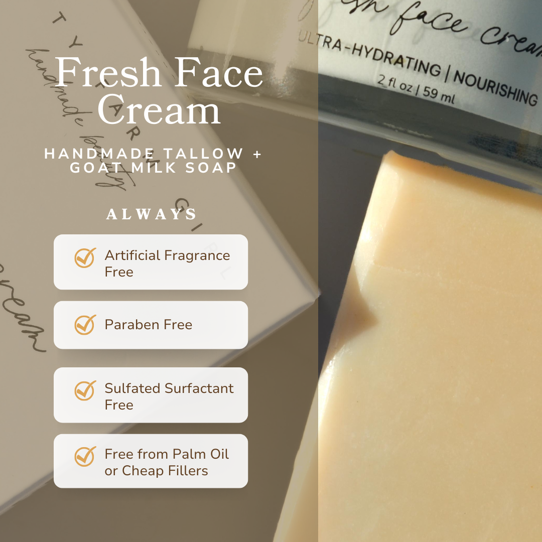 Fresh Face Cream Facial Bar - The Peony Haus