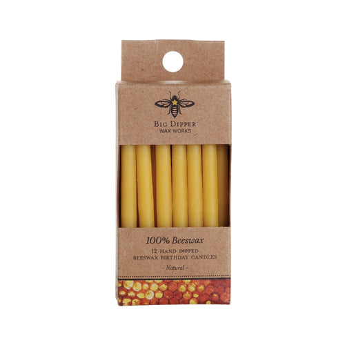 Big Dipper Wax Works Beeswax Birthday Candles - The Peony Haus