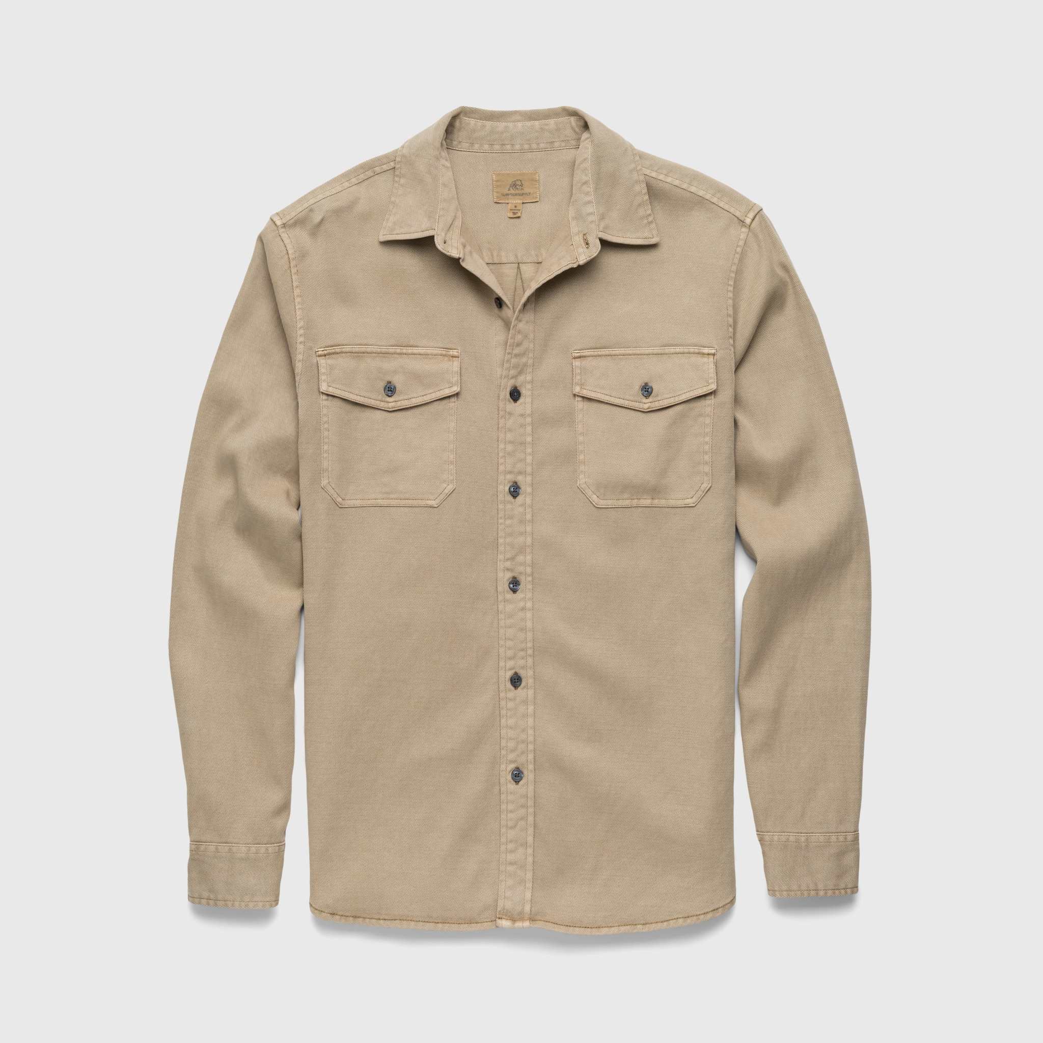 Jeb Tencel Shirt - Chinchilla