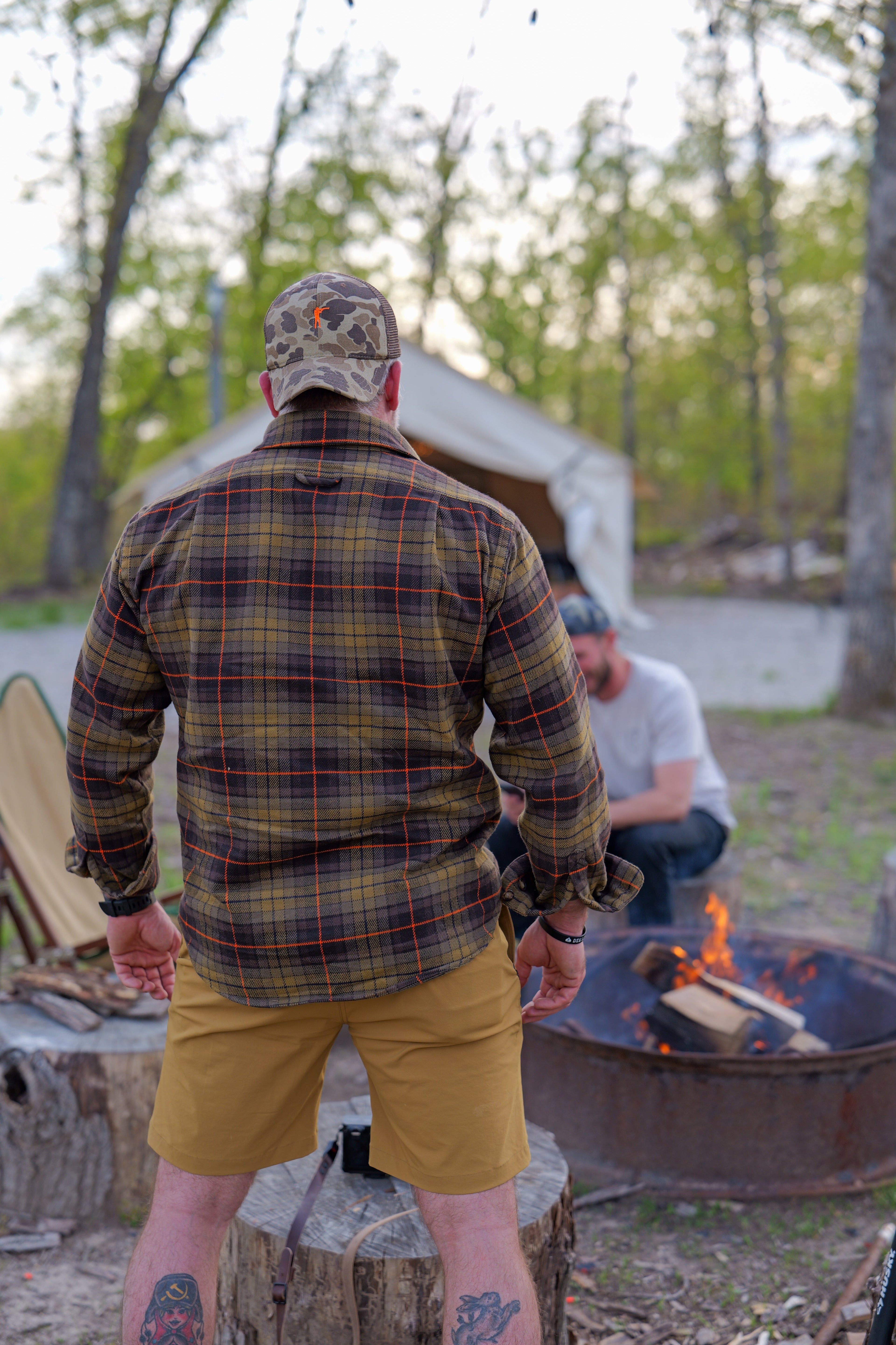 Mariners Overshirt - Signature Plaid - The Peony Haus
