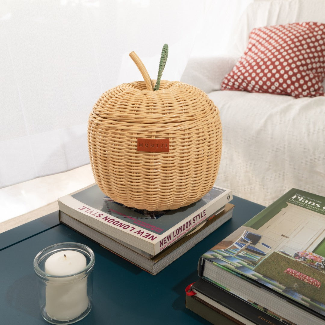 Apple Storage Basket Small - Natural - The Peony Haus