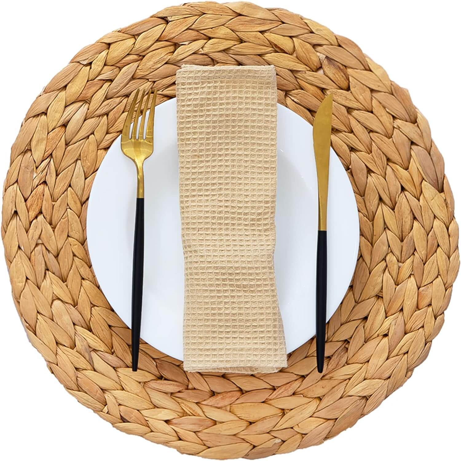 Boho Woven Placemats set of 4