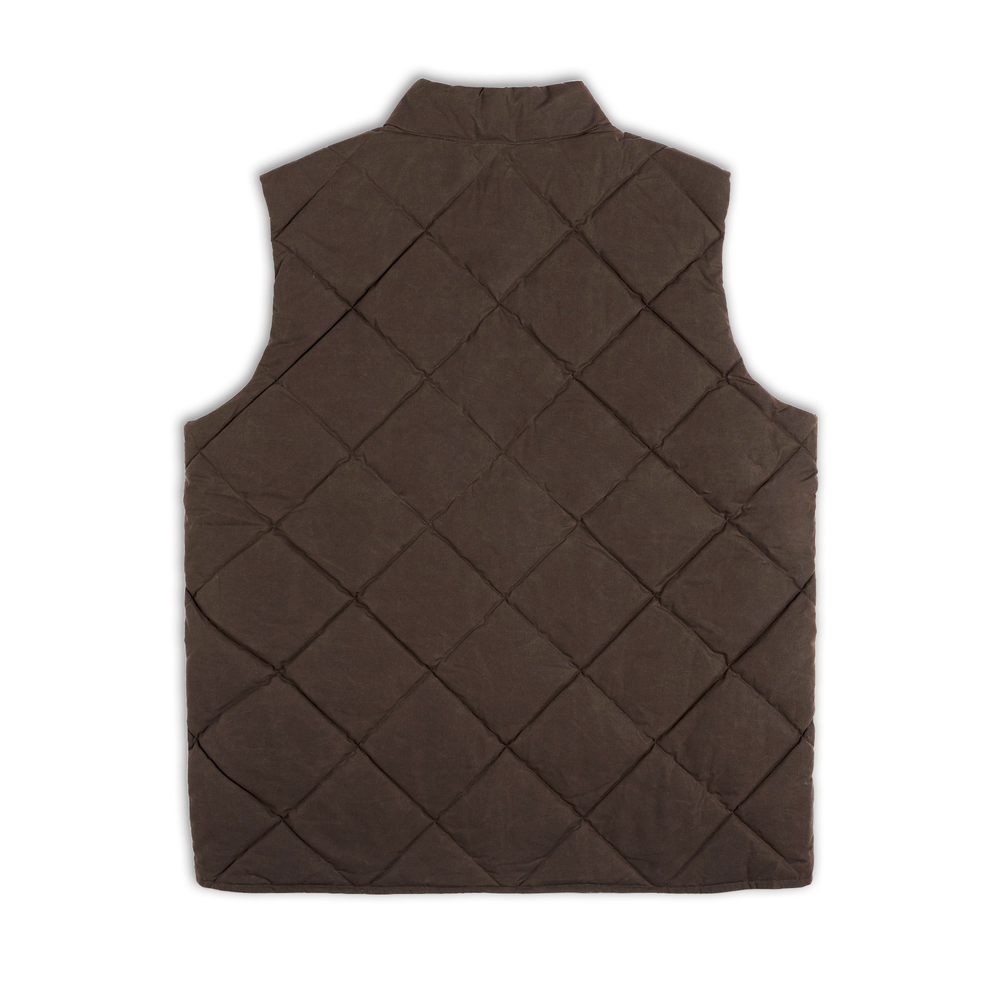 Arthur Quilted Waxed Down Vest - The Peony Haus