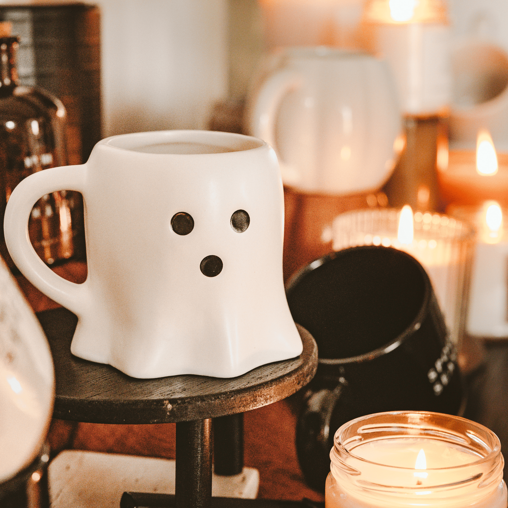 Ghost Face 12oz. Figurine Coffee Mug - The Peony Haus