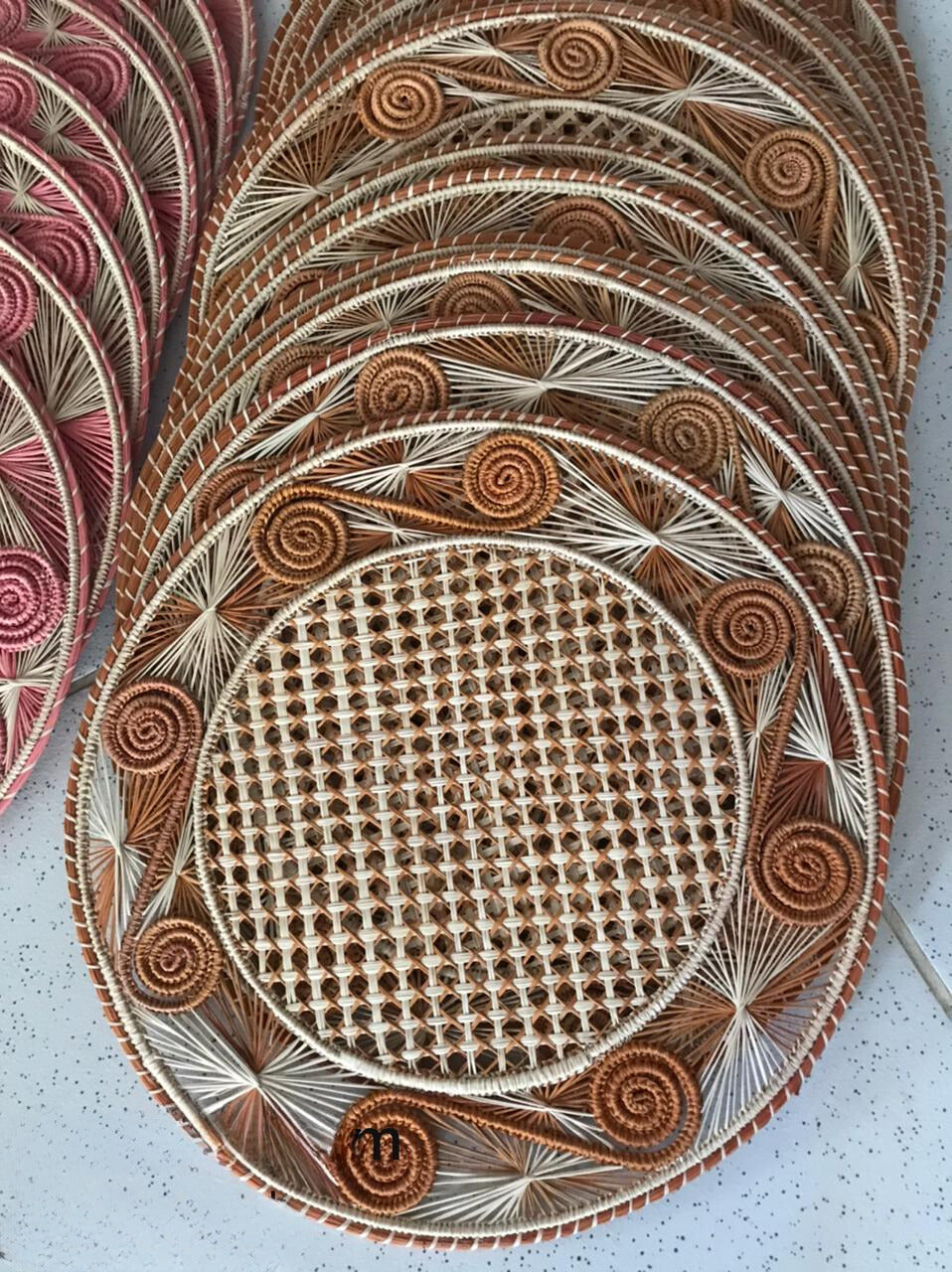 Caracol Handwoven Iraca Placemat