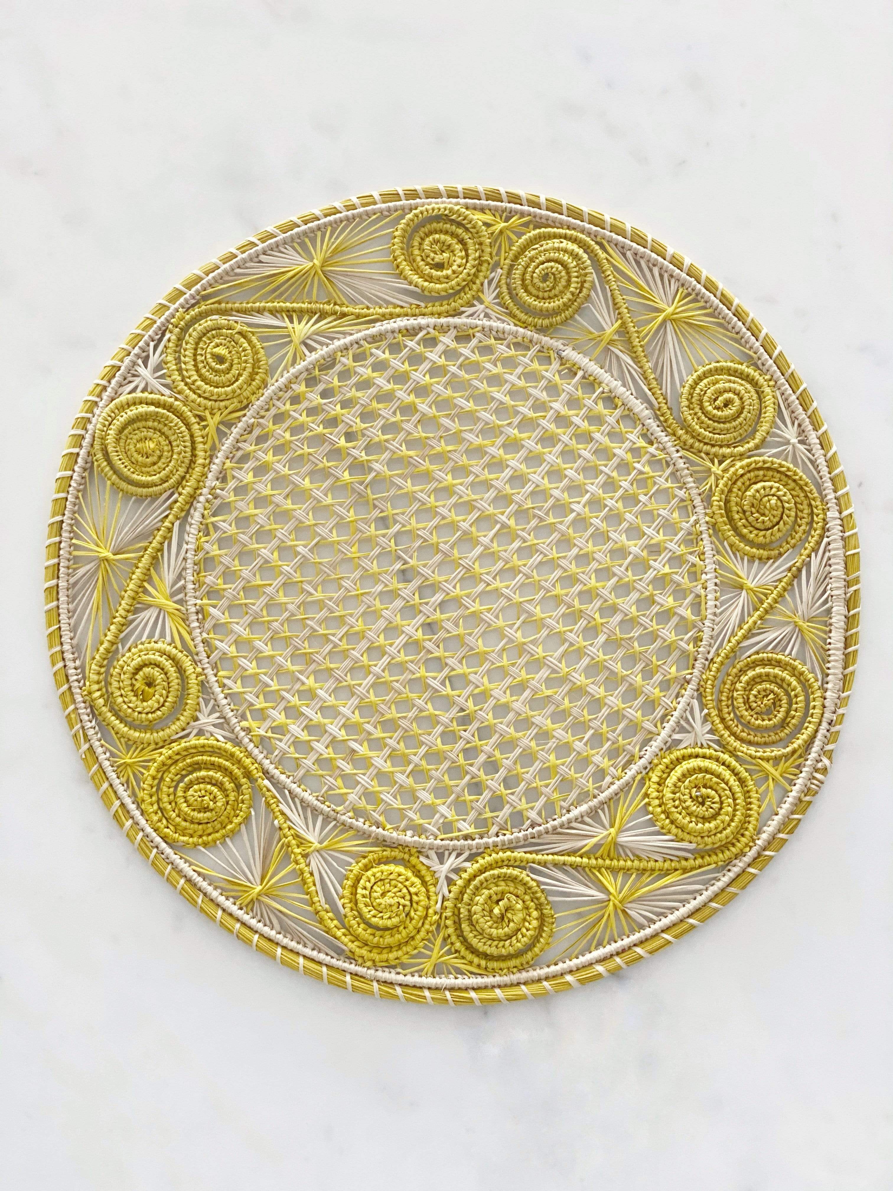 Caracol Handwoven Iraca Placemat