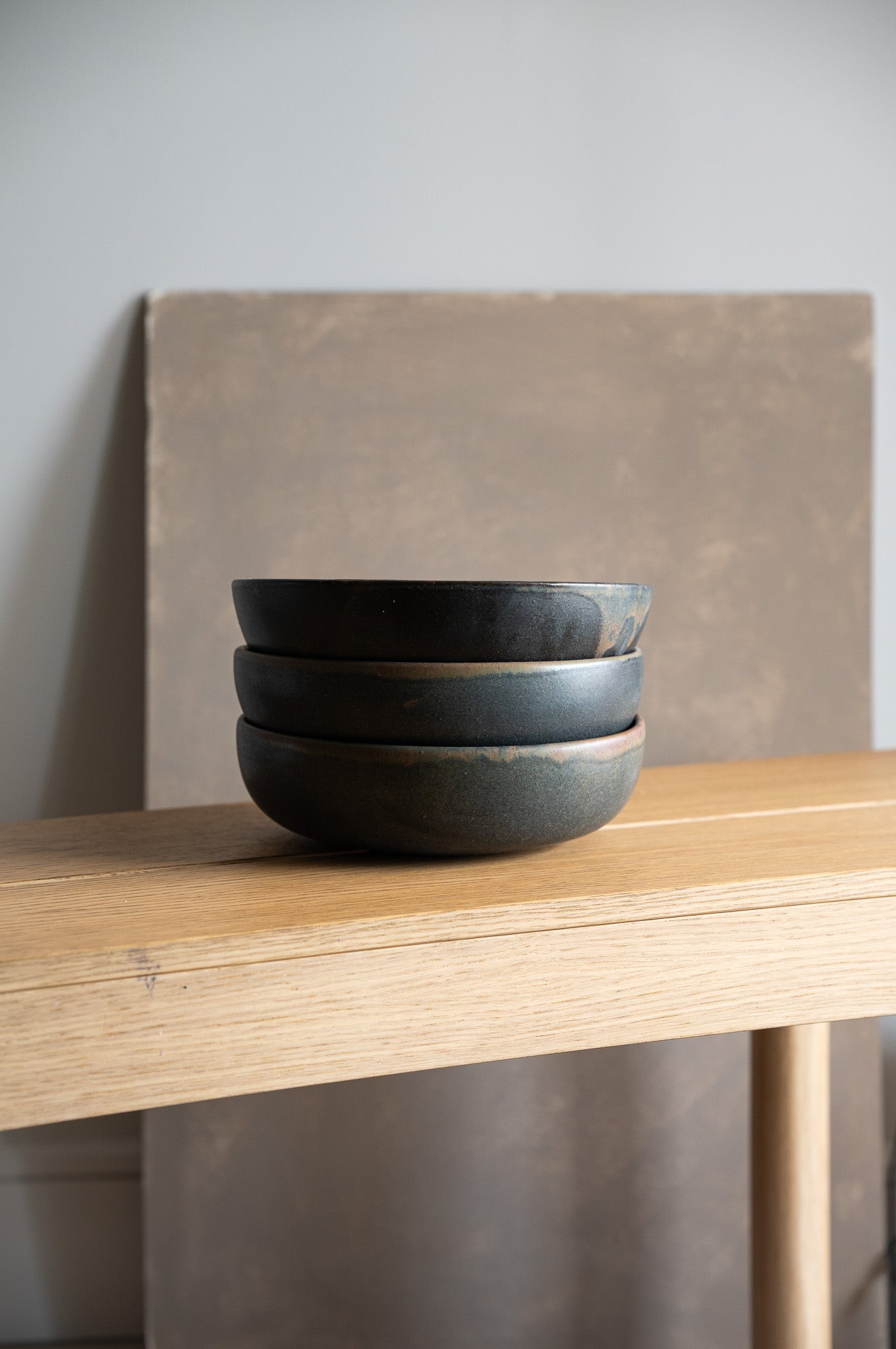 Rust Stoneware Pasta Bowl - The Peony Haus
