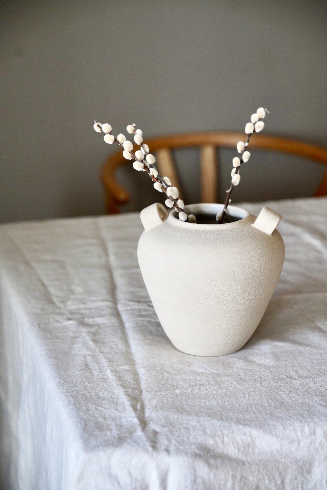 Handmade Stoneware Vase - The Peony Haus