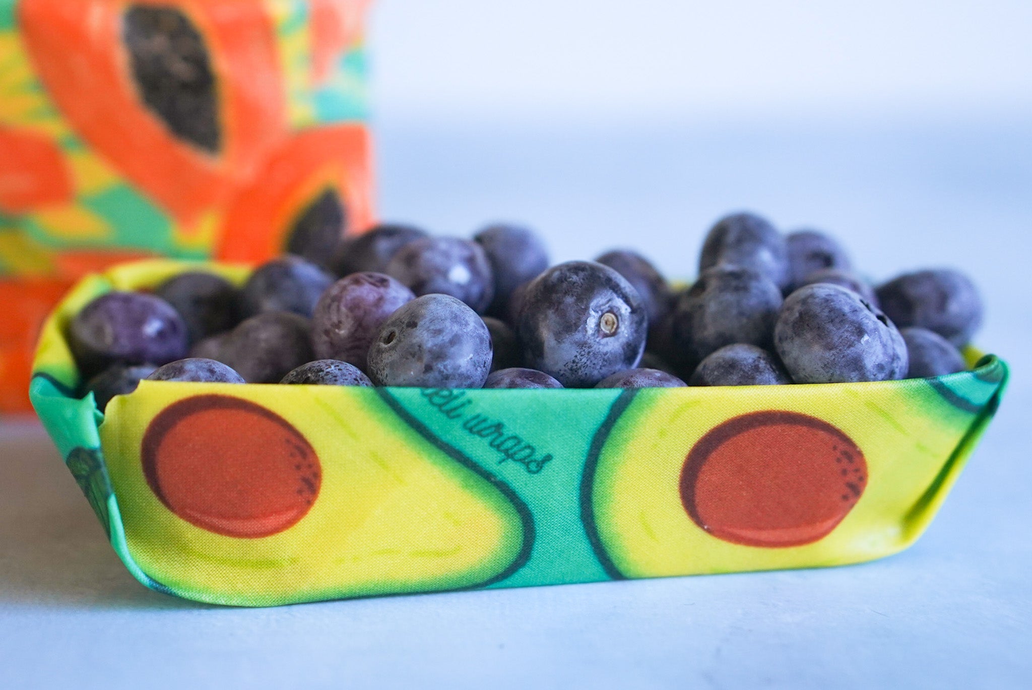 Beeswax Wrap Bulk Roll - Avocado Print - The Peony Haus