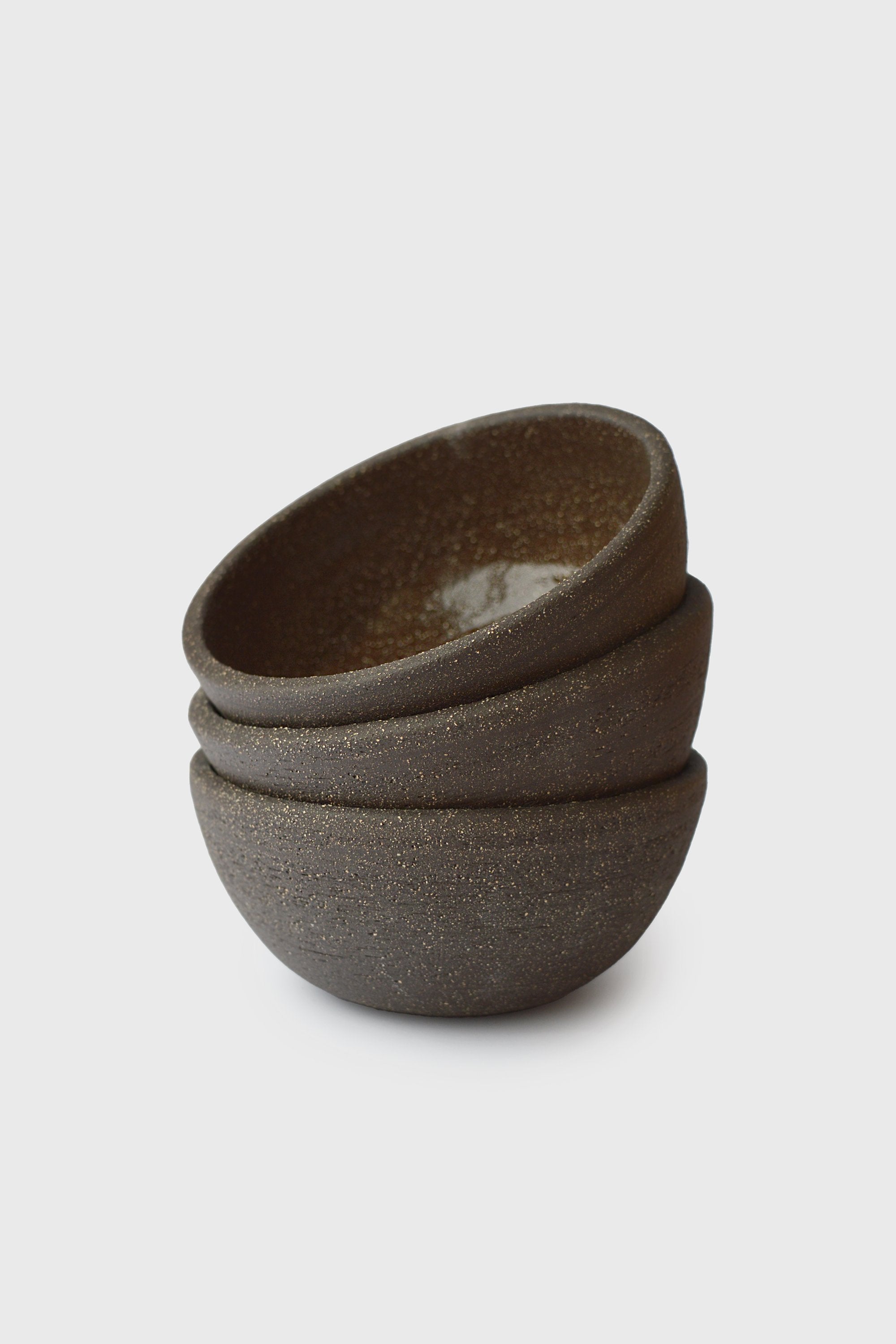Handmade Stoneware Bowl "Pumpernickel" - The Peony Haus
