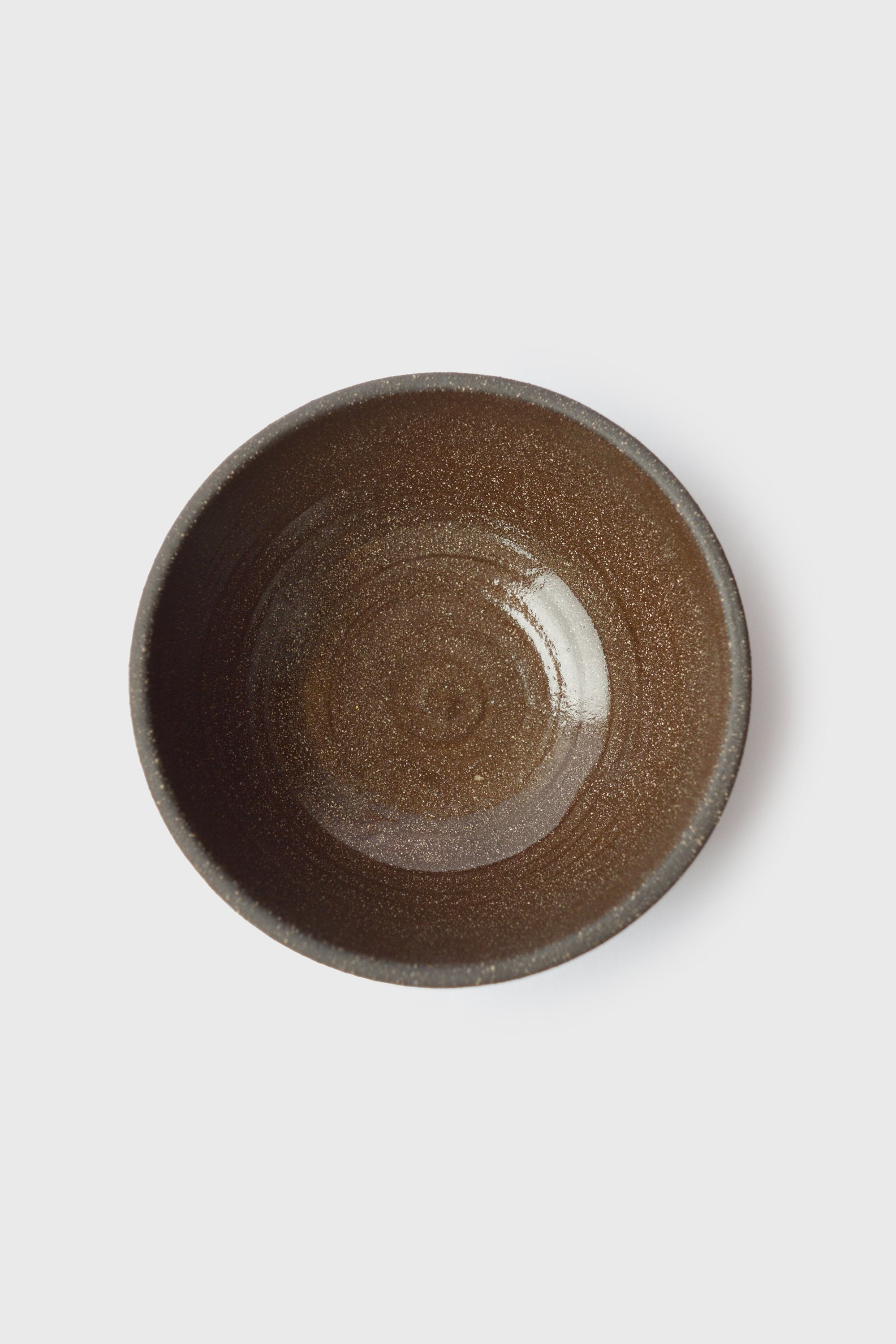 Handmade Stoneware Bowl "Pumpernickel" - The Peony Haus