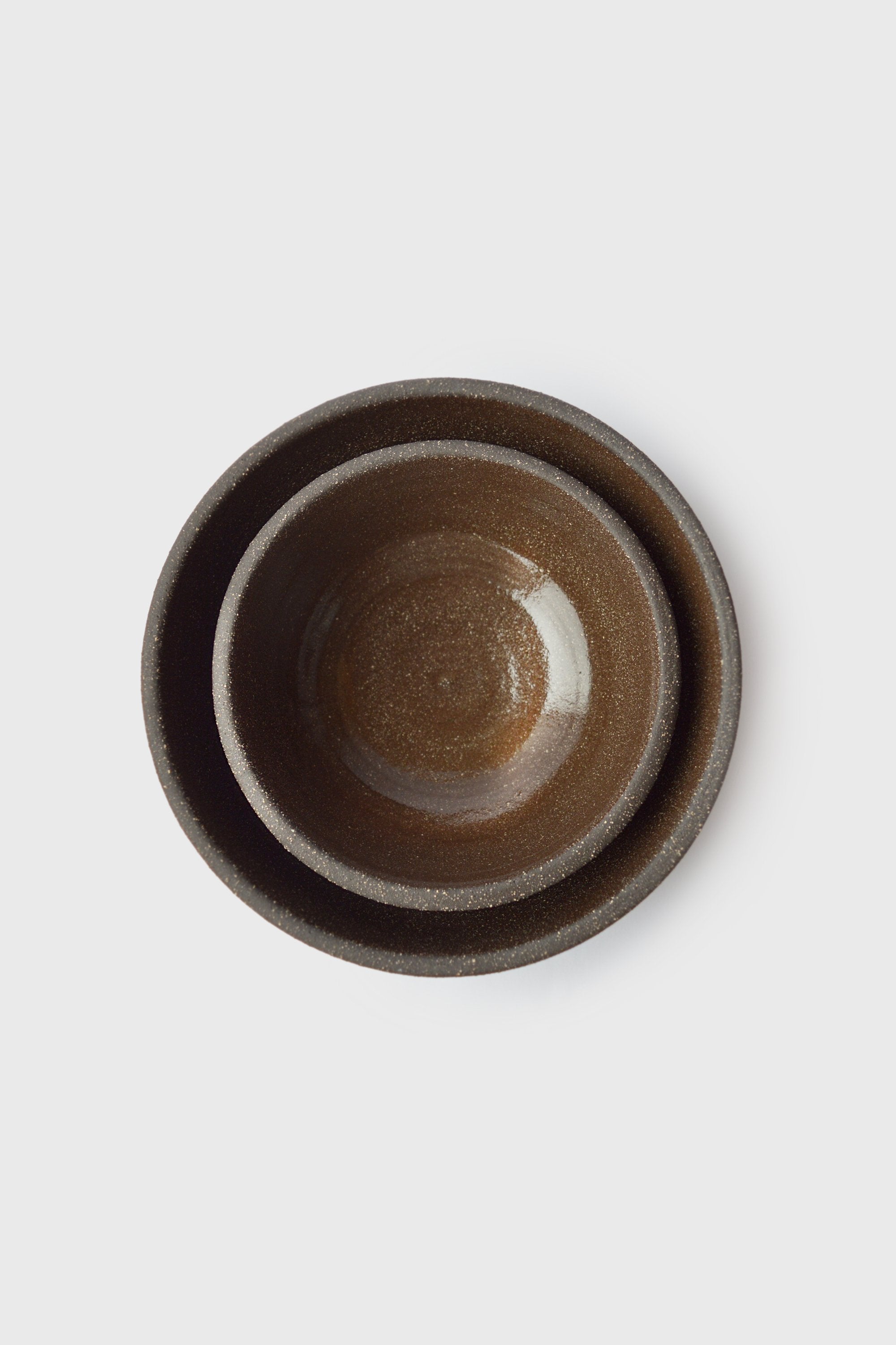Handmade Stoneware Bowl "Pumpernickel" - The Peony Haus