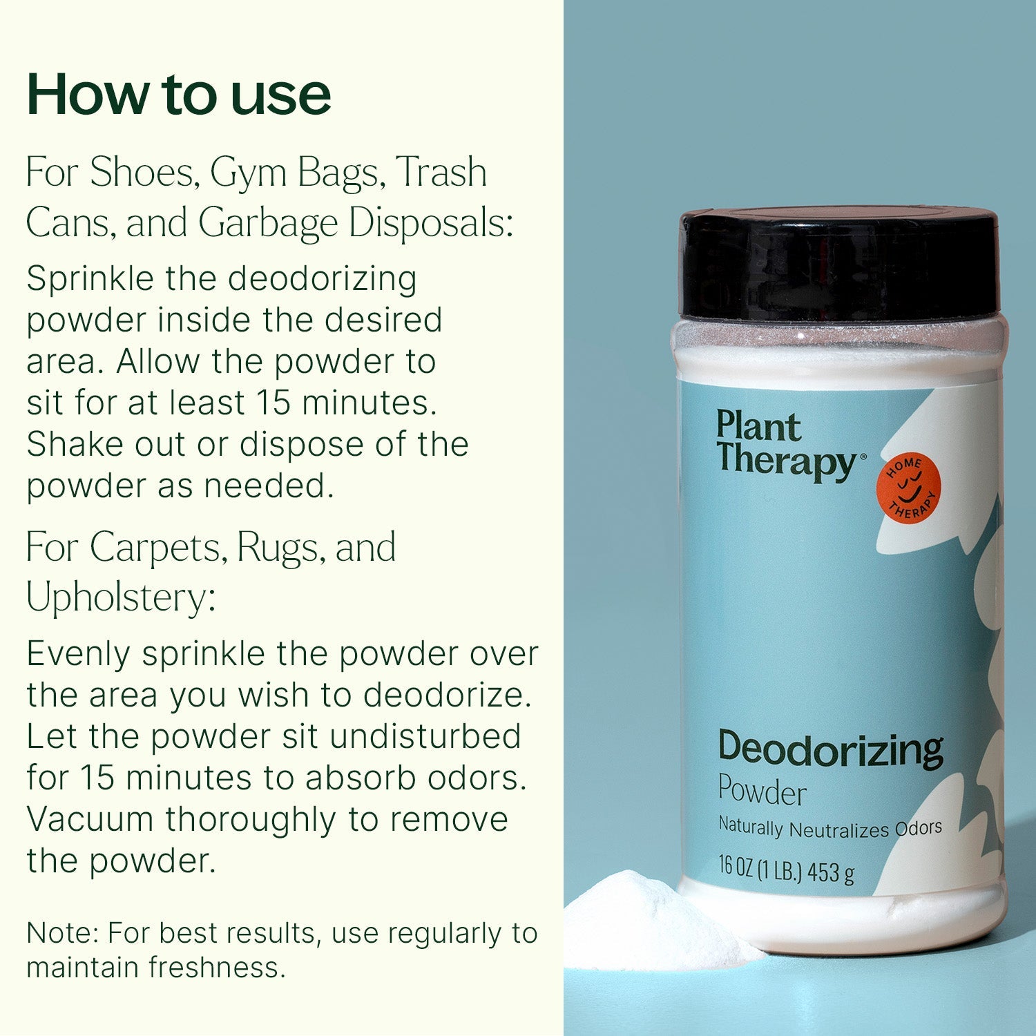 Deodorizing Powder - The Peony Haus