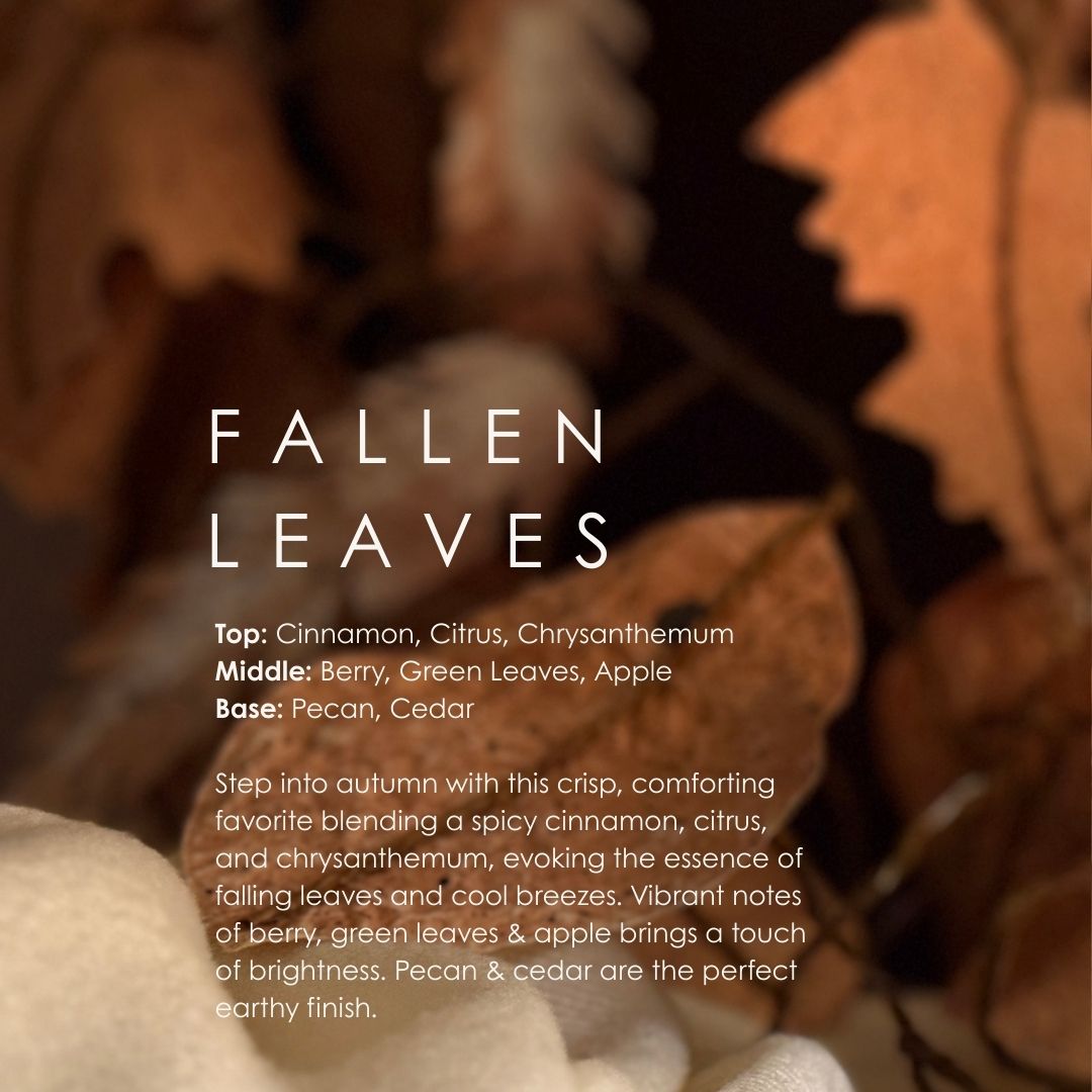 Fallen Leaves Candle - The Peony Haus