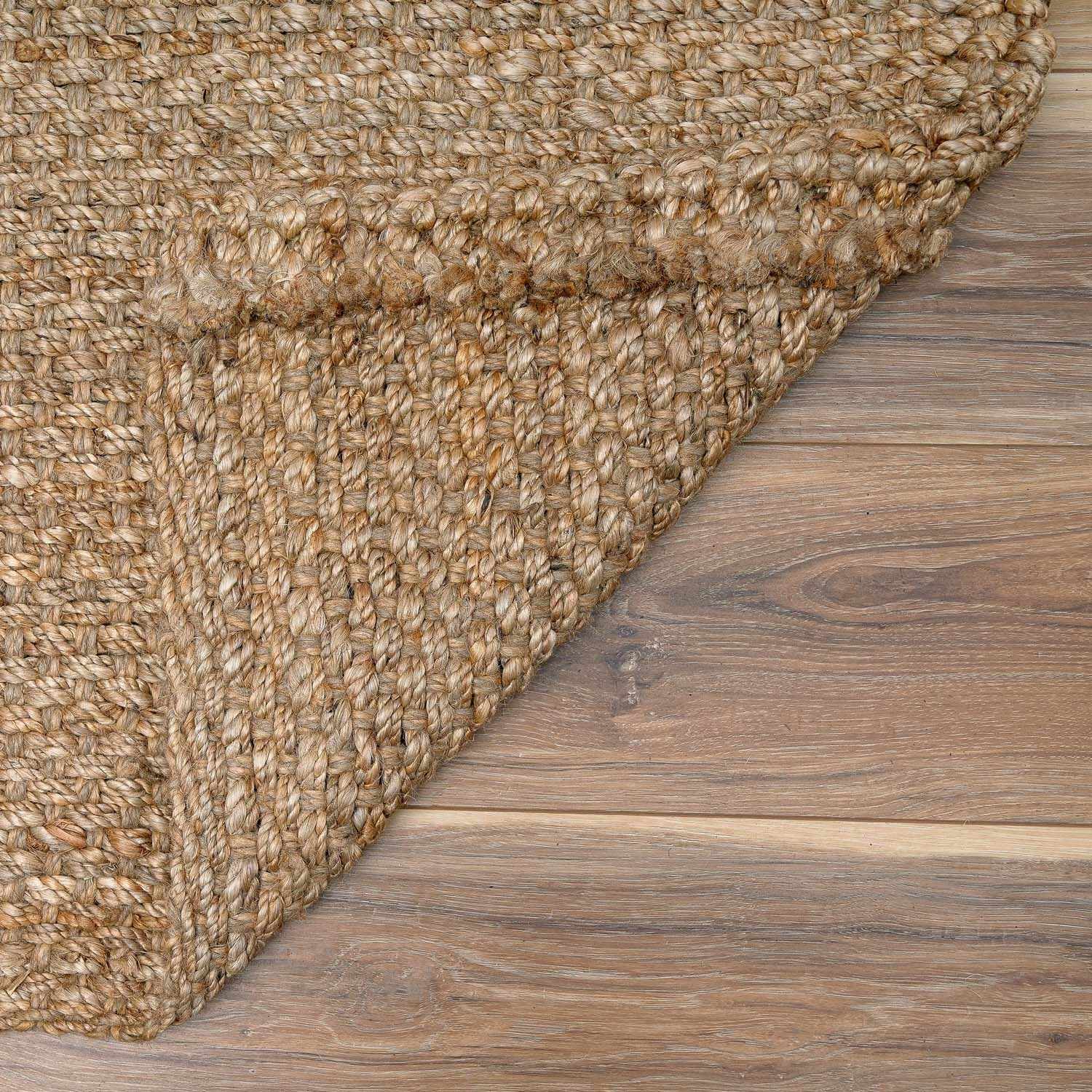Herndon Braided Jute Rug - The Peony Haus