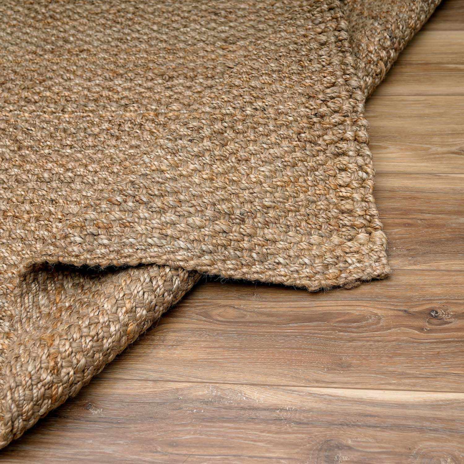 Herndon Braided Jute Rug - The Peony Haus