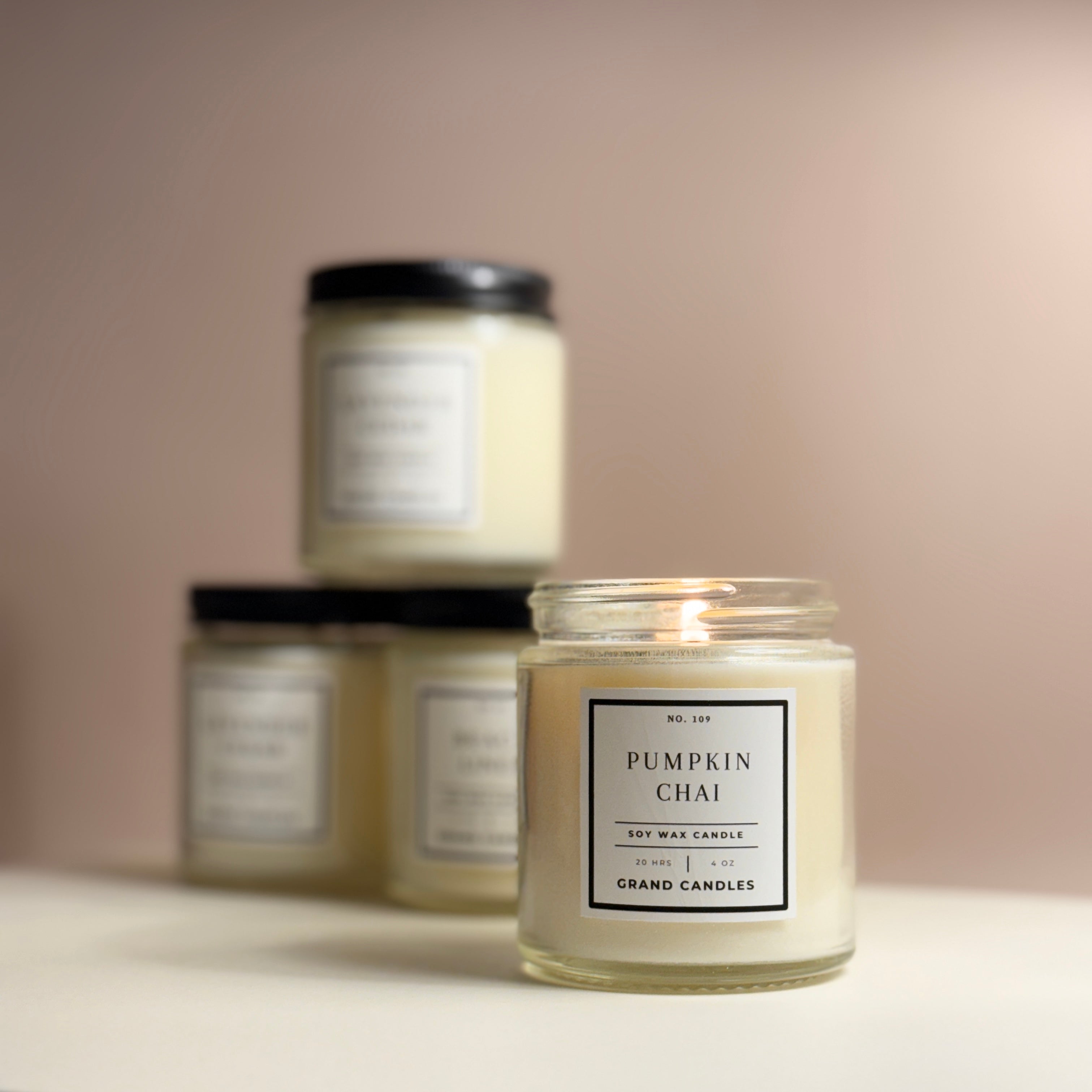 Pumpkin Chai Candle - The Peony Haus