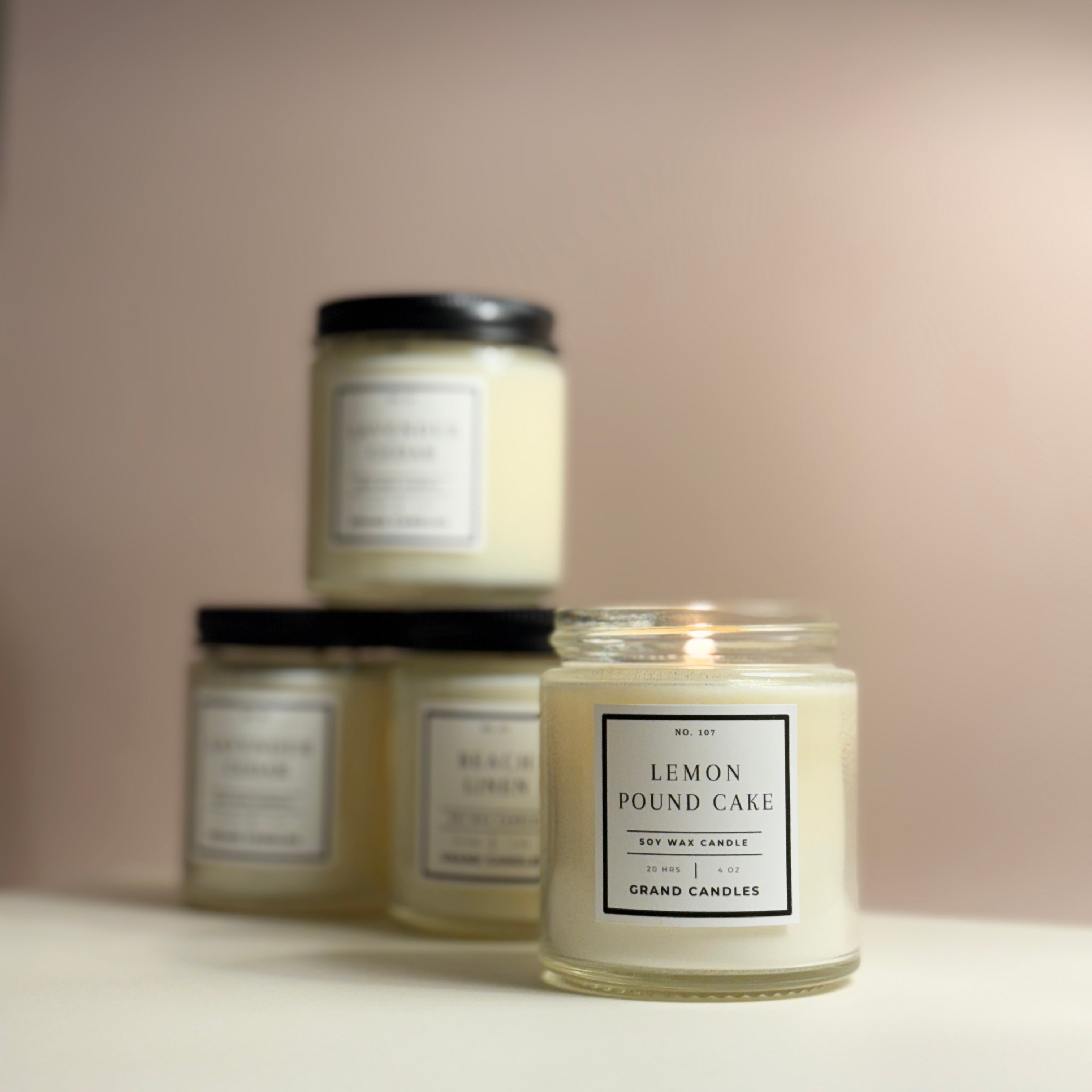 Lemon Pound Cake Candle - The Peony Haus