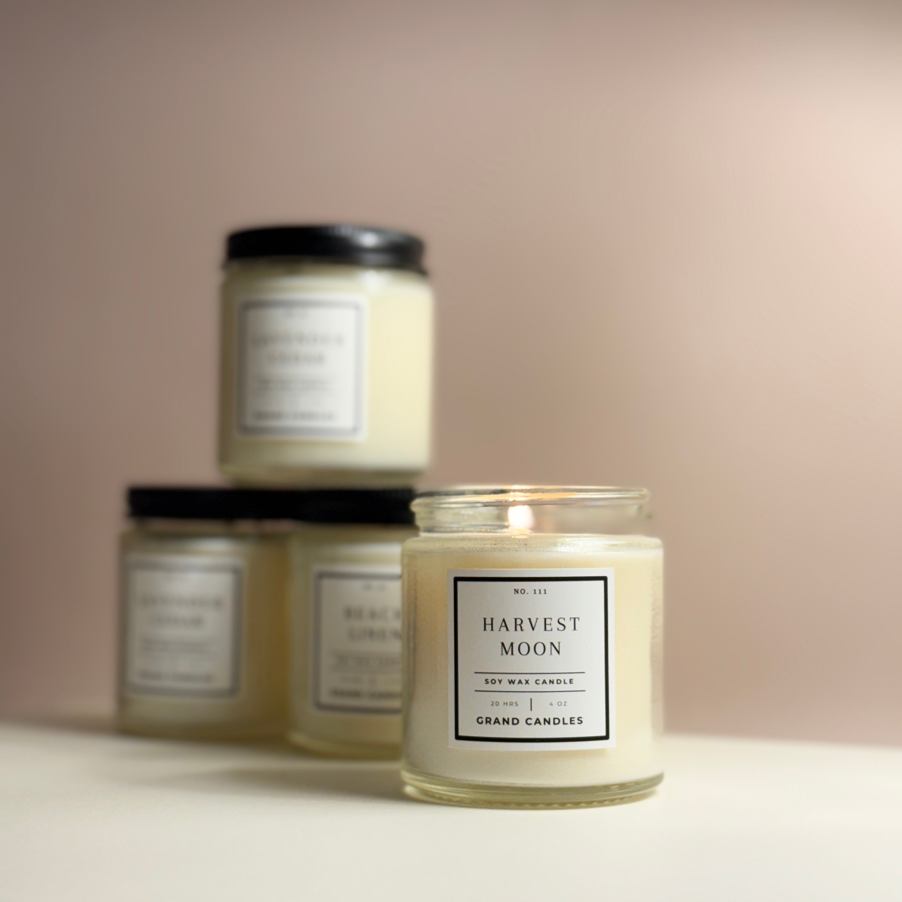 Harvest Moon Candle - The Peony Haus
