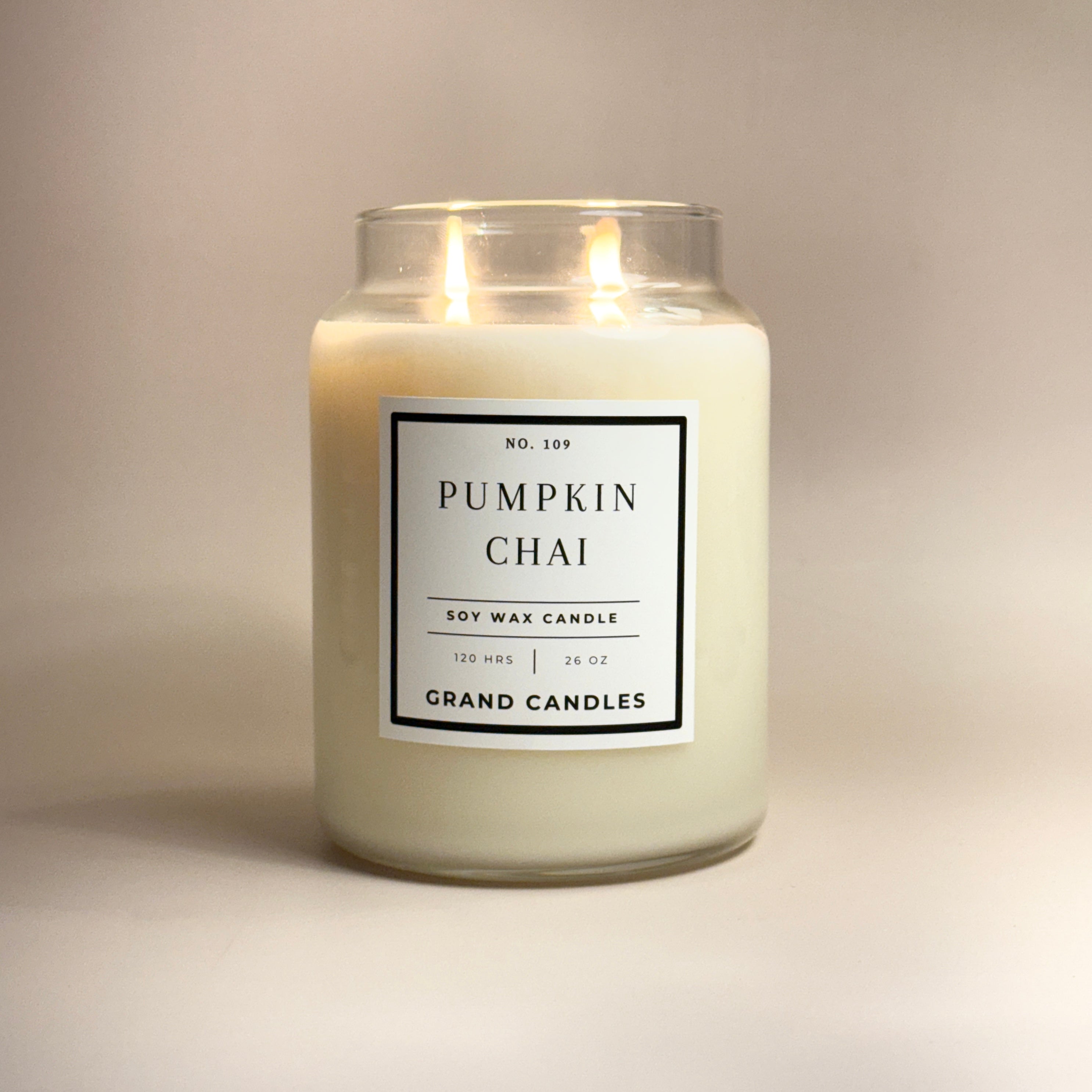Pumpkin Chai Candle - The Peony Haus