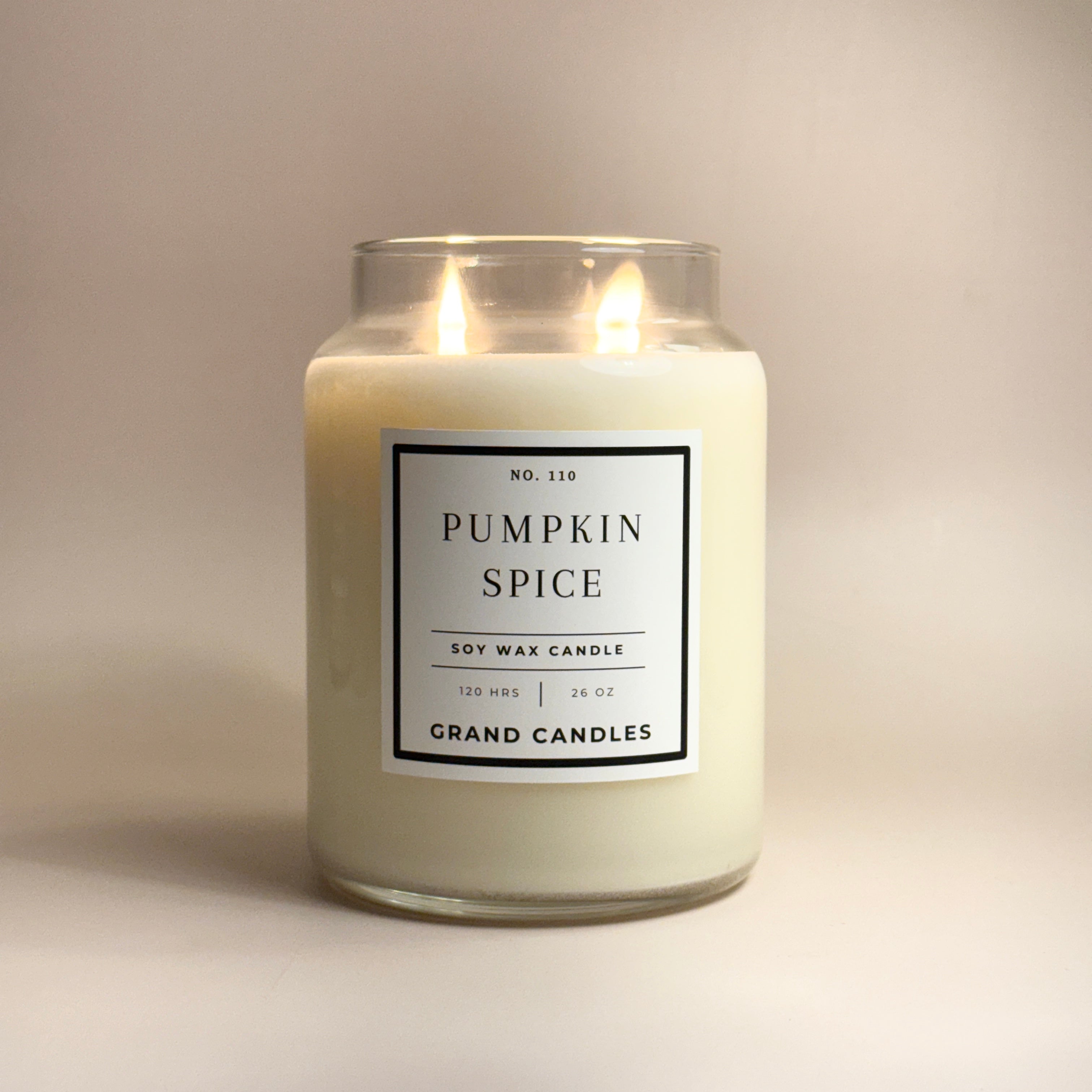 Pumpkin Spice Candle - The Peony Haus