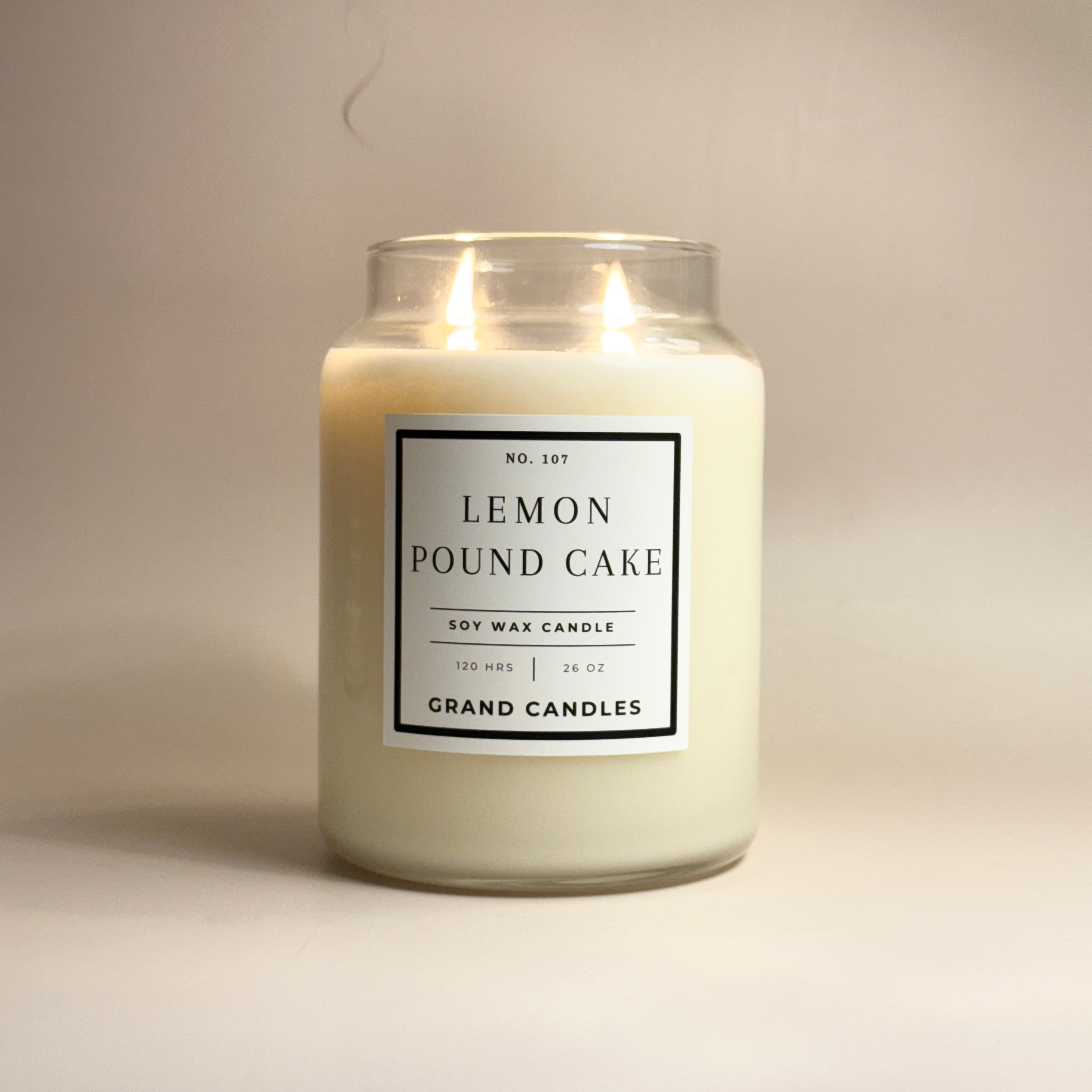 Lemon Pound Cake Candle - The Peony Haus