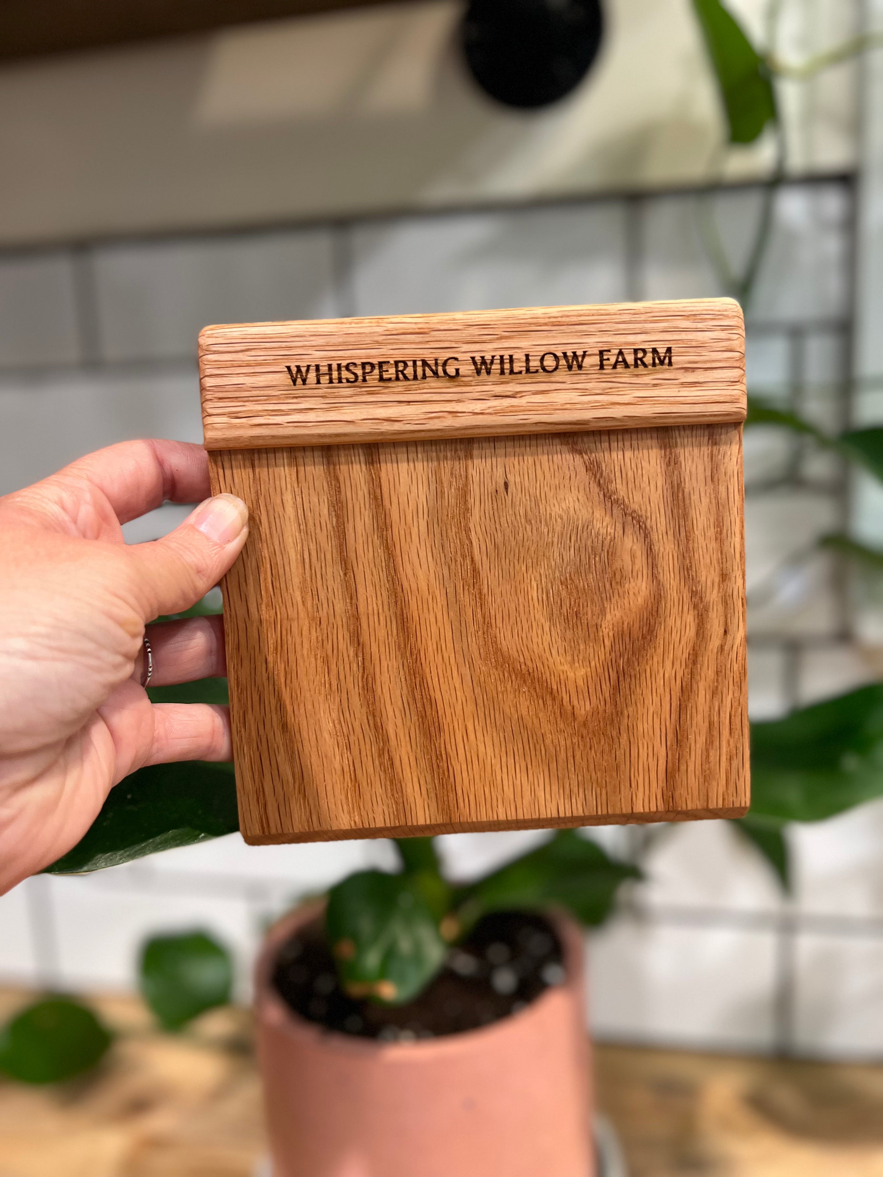 Wood Sourdough Bench Scraper - The Peony Haus
