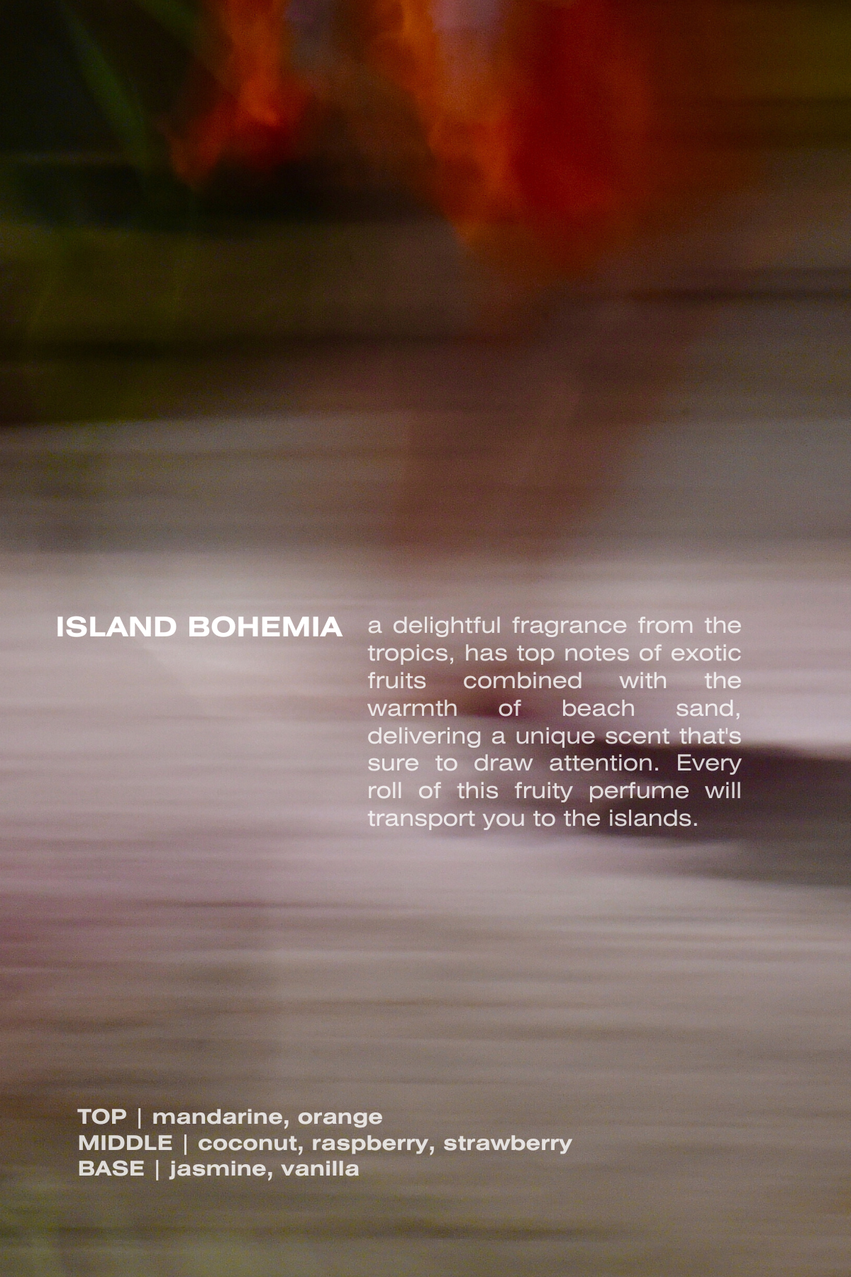 Island Bohemia Eau De Parfum - The Peony Haus
