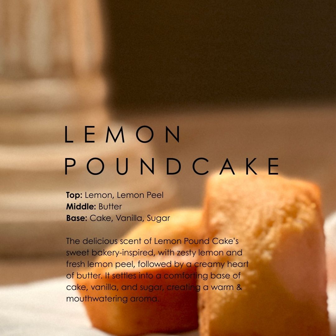 Lemon Pound Cake Candle - The Peony Haus