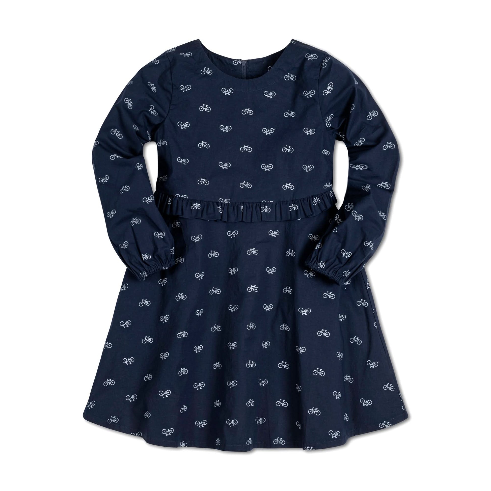 Ruffle Waist Dress - Made with Organic Cotton. - 97% Organic Cotton
