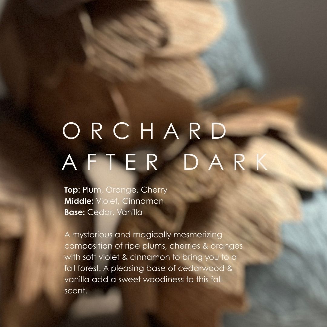 Orchard After Dark Soy Candle - The Peony Haus