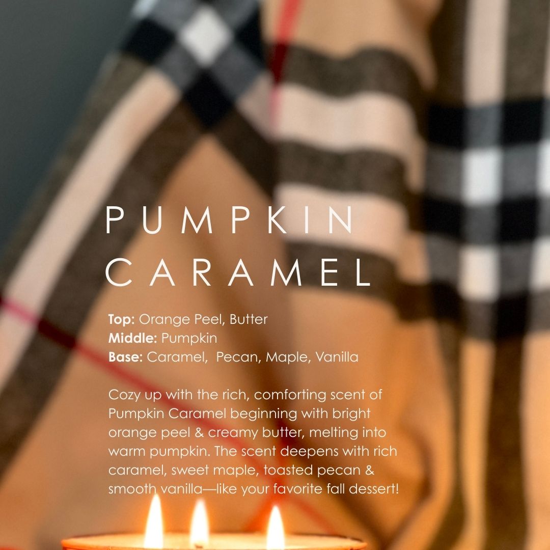 Pumpkin Caramel Candle - The Peony Haus