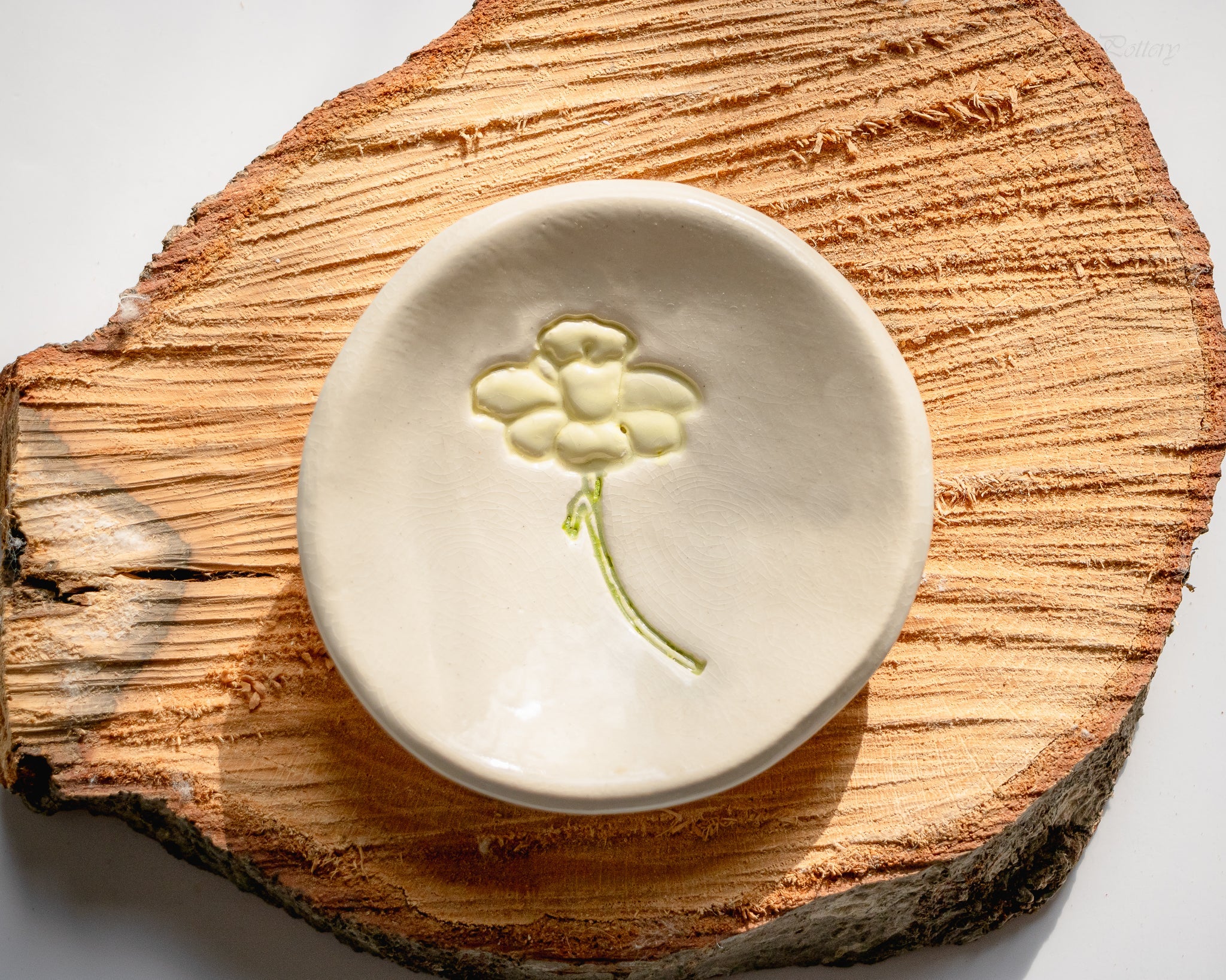 Birth Flower Ring Dish - The Peony Haus