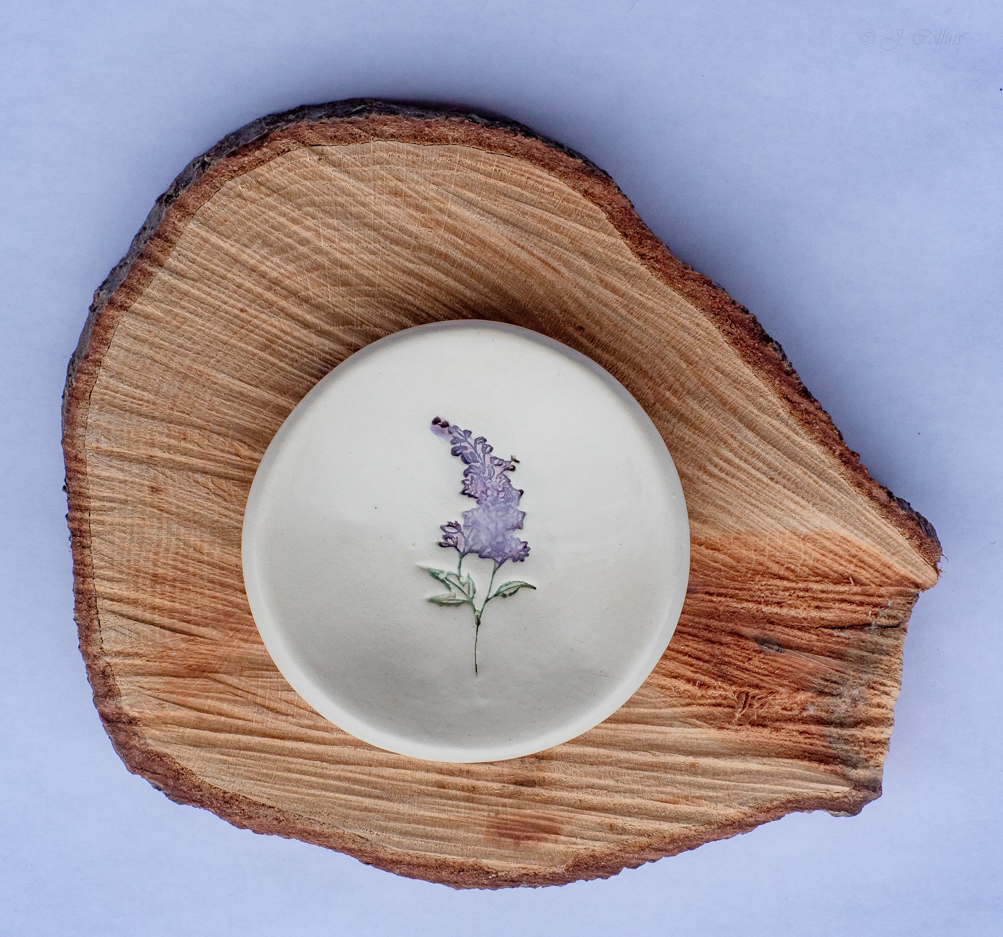 Birth Flower Ring Dish - The Peony Haus