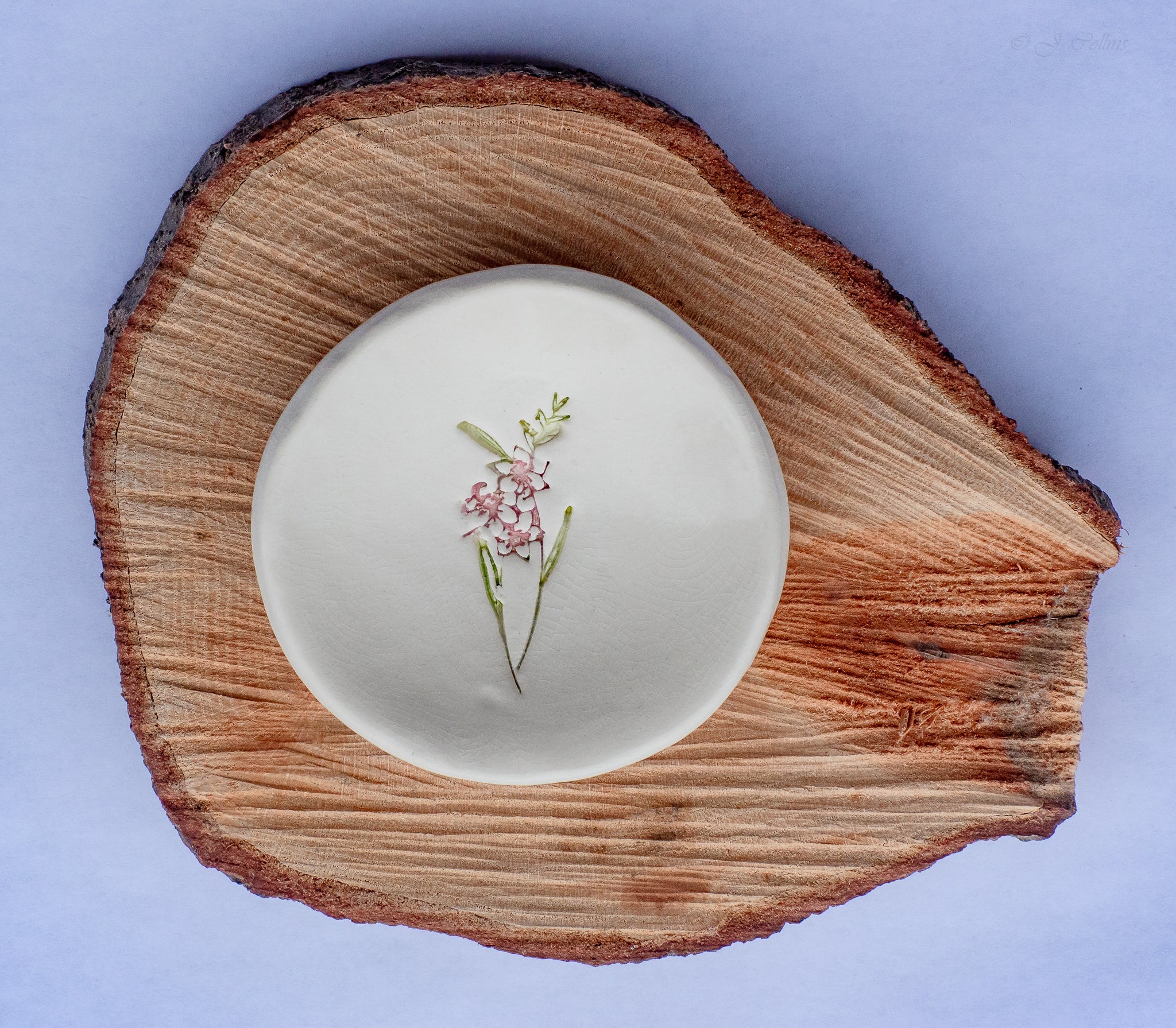 Birth Flower Ring Dish - The Peony Haus