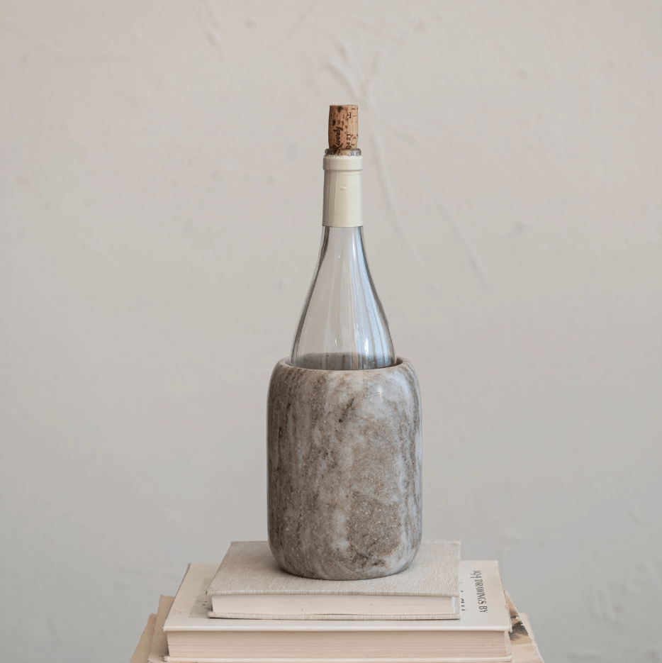 Marble Bottle Holder/Crock