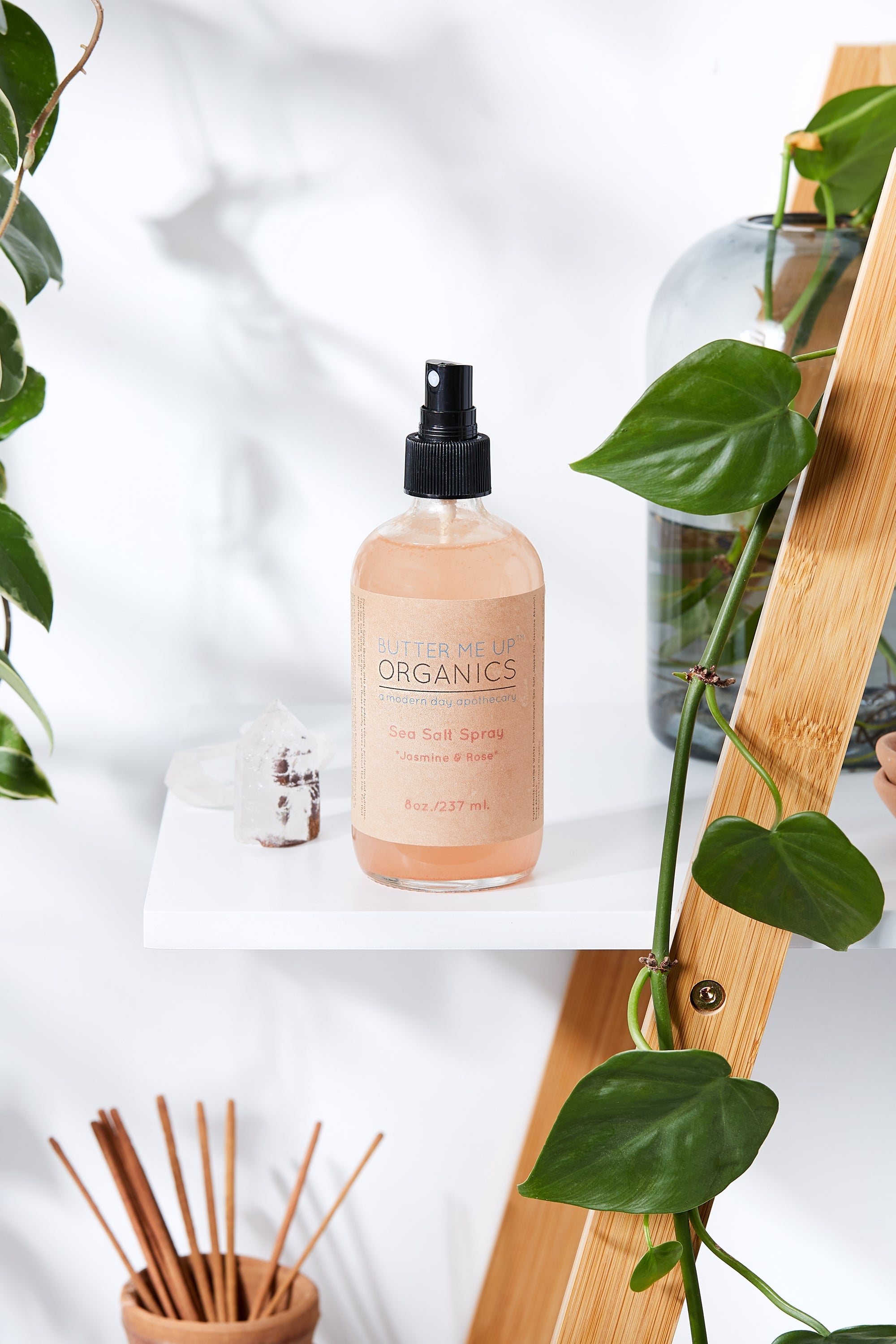 Sea Salt Spray / Pink Himilayan Salt / Hair Texturizer / Beach Waves / - The Peony Haus