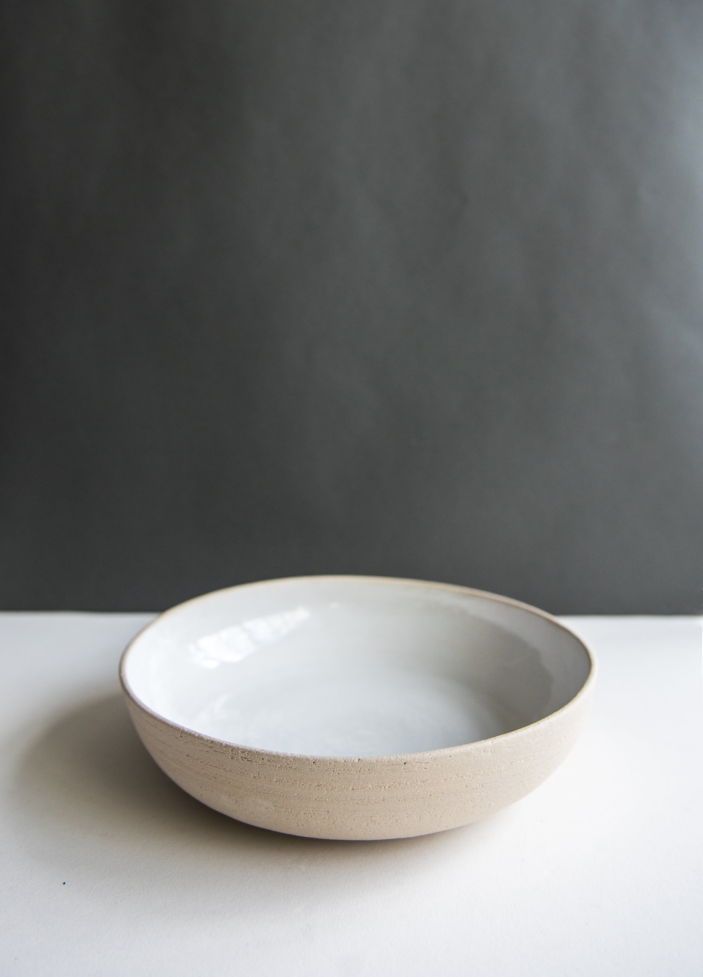 Handmade Stoneware Pasta Bowl - The Peony Haus