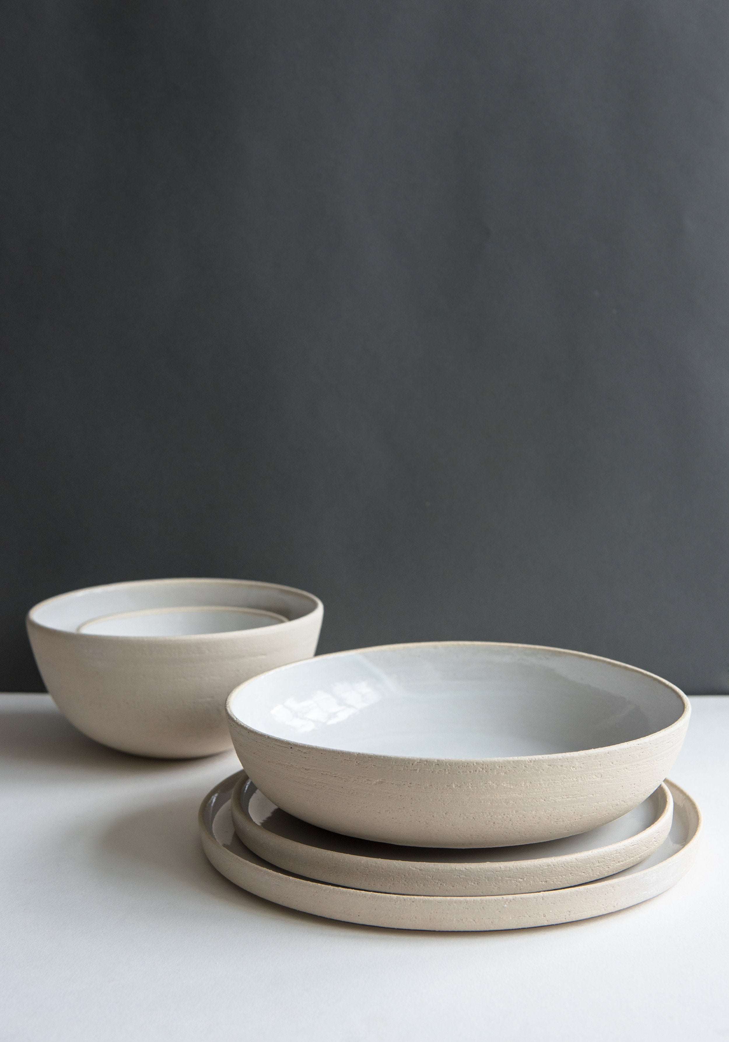 Handmade Stoneware Dinner Set - The Peony Haus