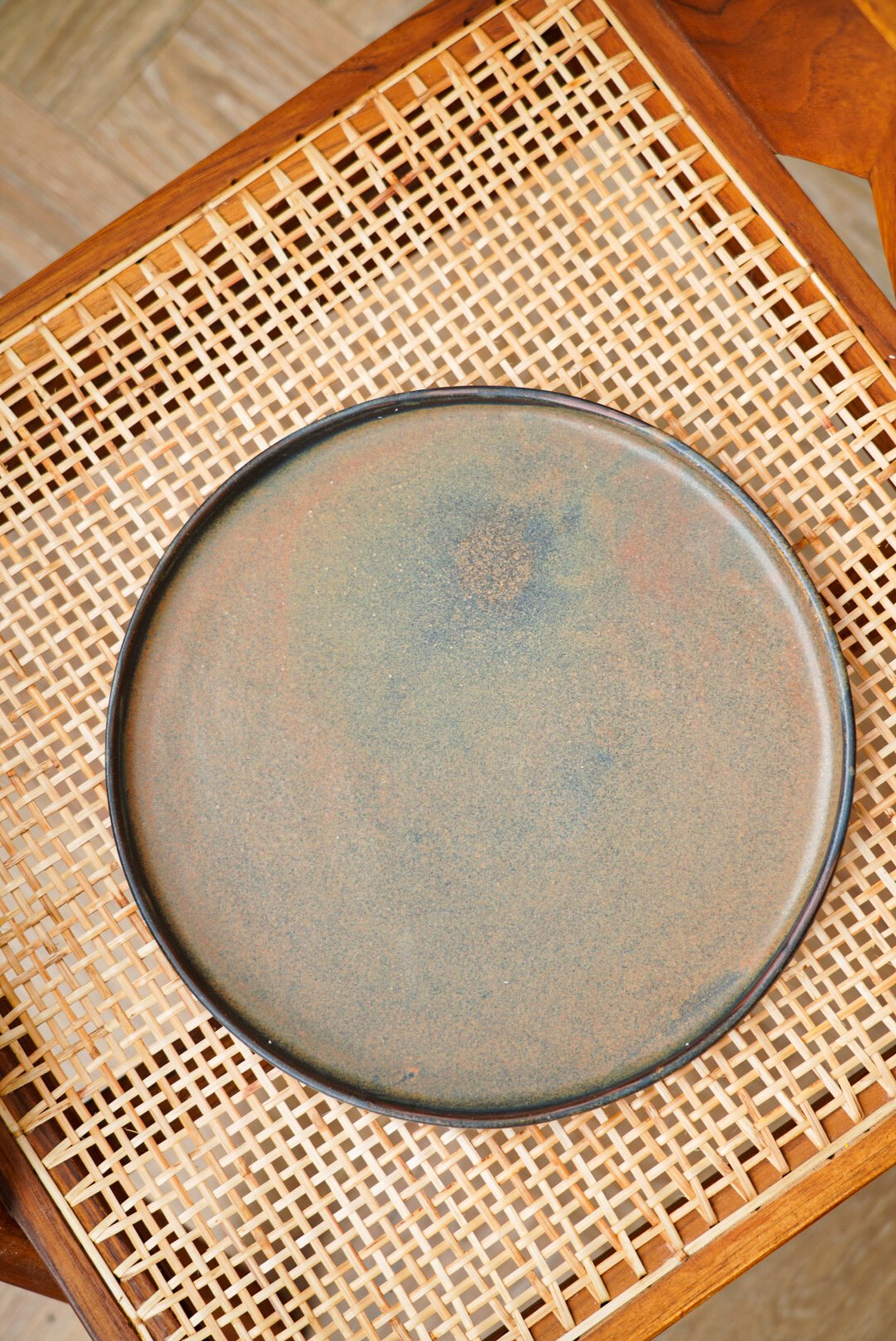 Rust Stoneware Dinner Plates - The Peony Haus