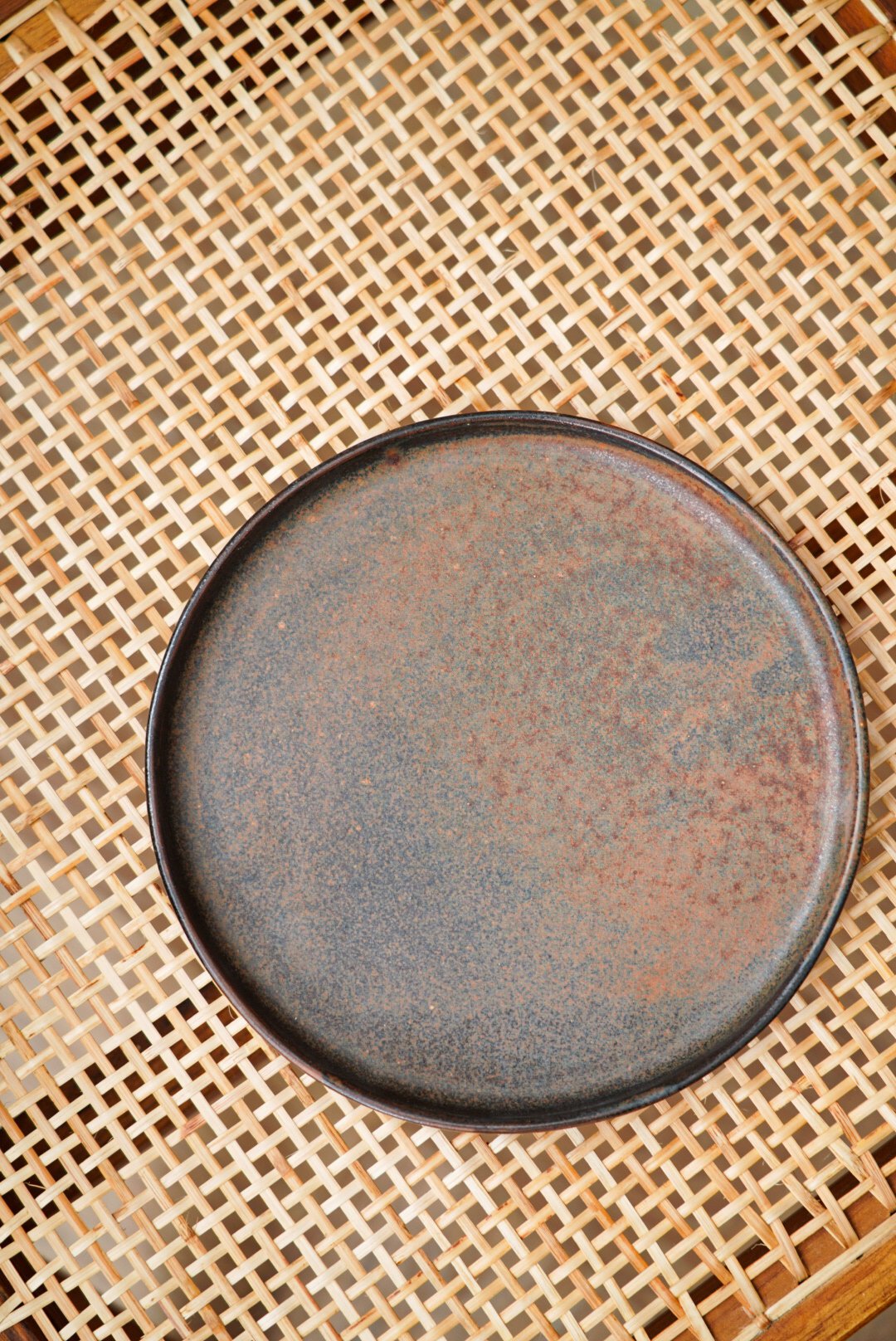 Rust Stoneware Dinner Plates - The Peony Haus