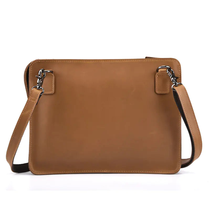 Men's Business Leather Work bag - The Peony Haus
