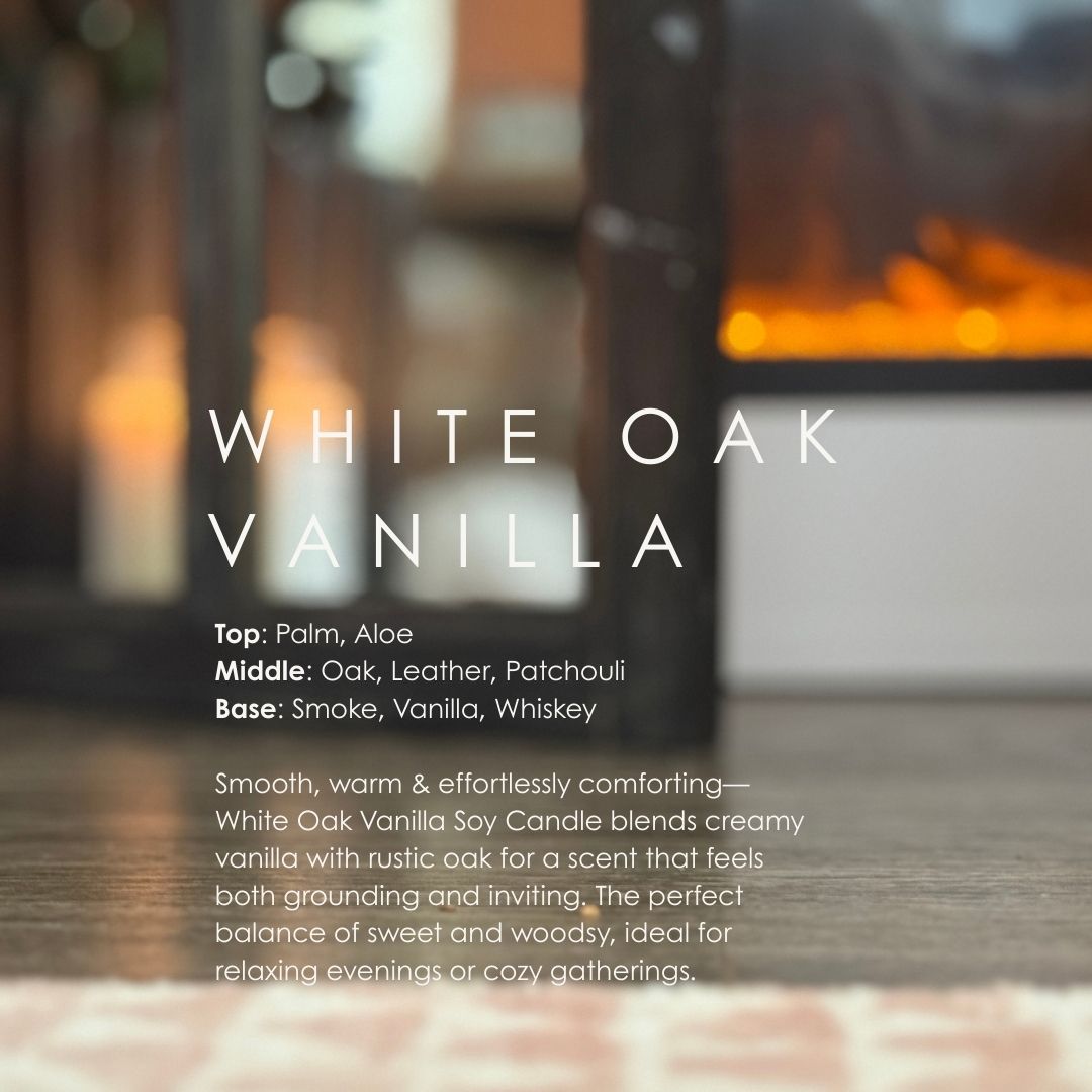 White Oak Vanilla Reed Diffuser - The Peony Haus