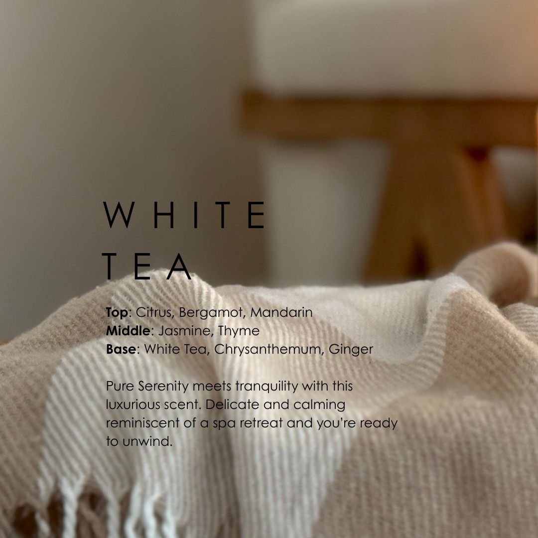 White Tea Reed Diffuser - The Peony Haus