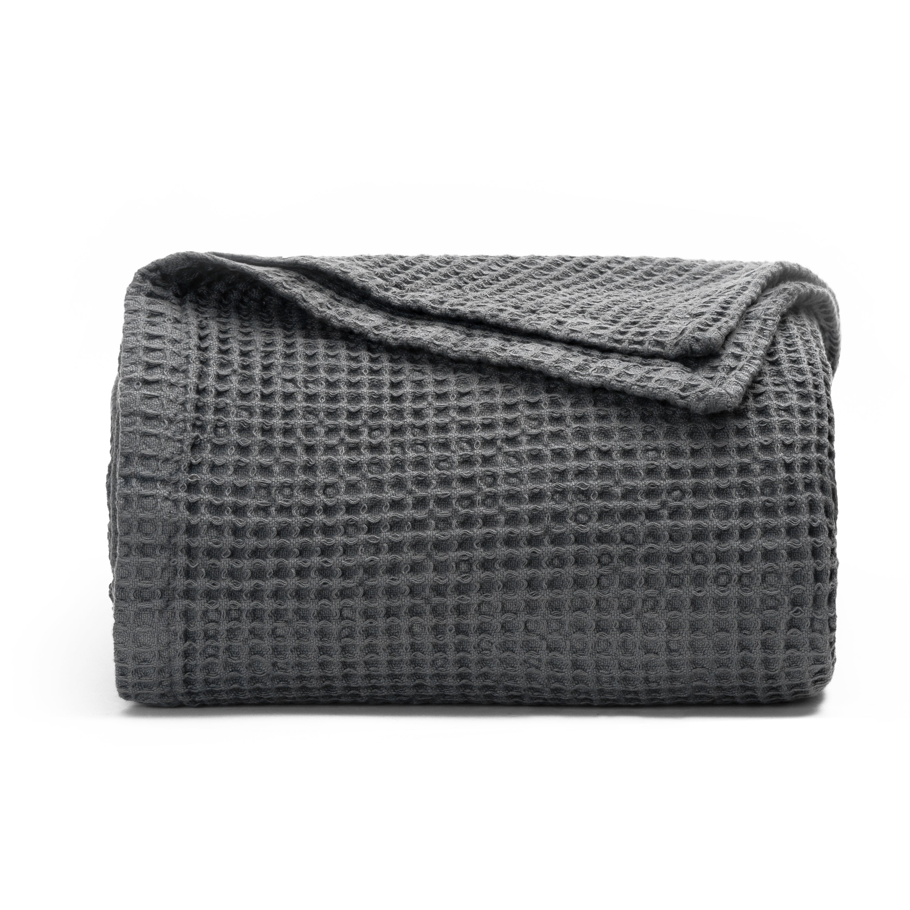 Waffle Weave Blanket - The Peony Haus