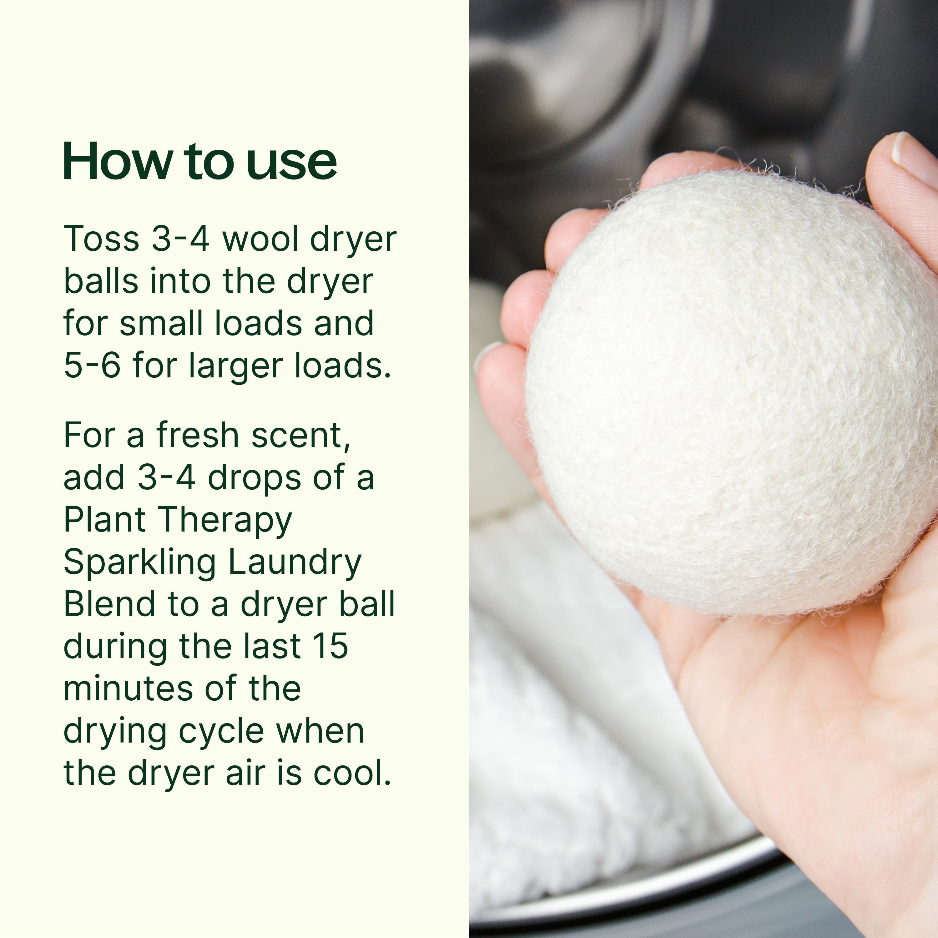 Wool Dryer Balls 6-Pack - The Peony Haus