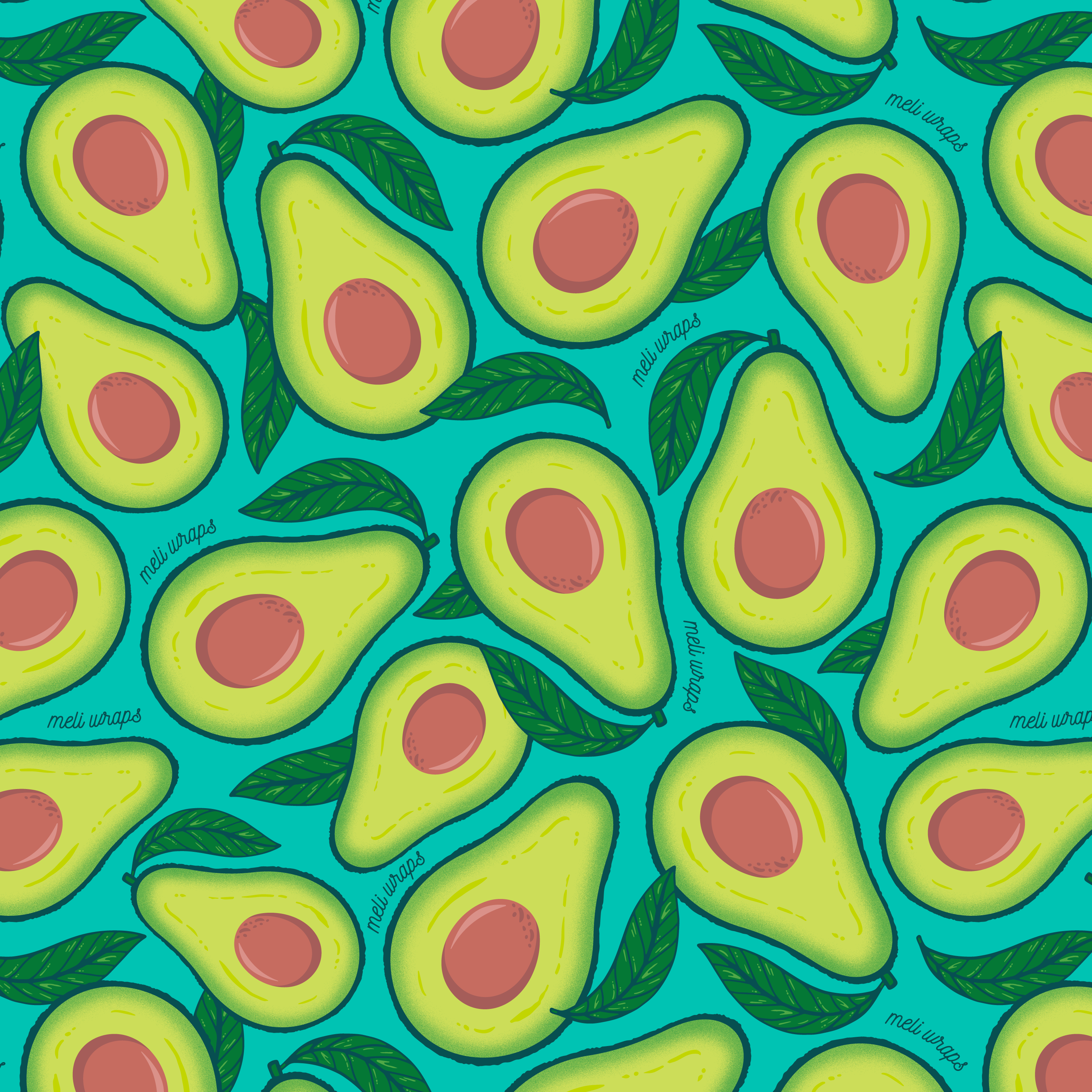Avocado Swedish Dish Cloth Set of 3 - The Peony Haus