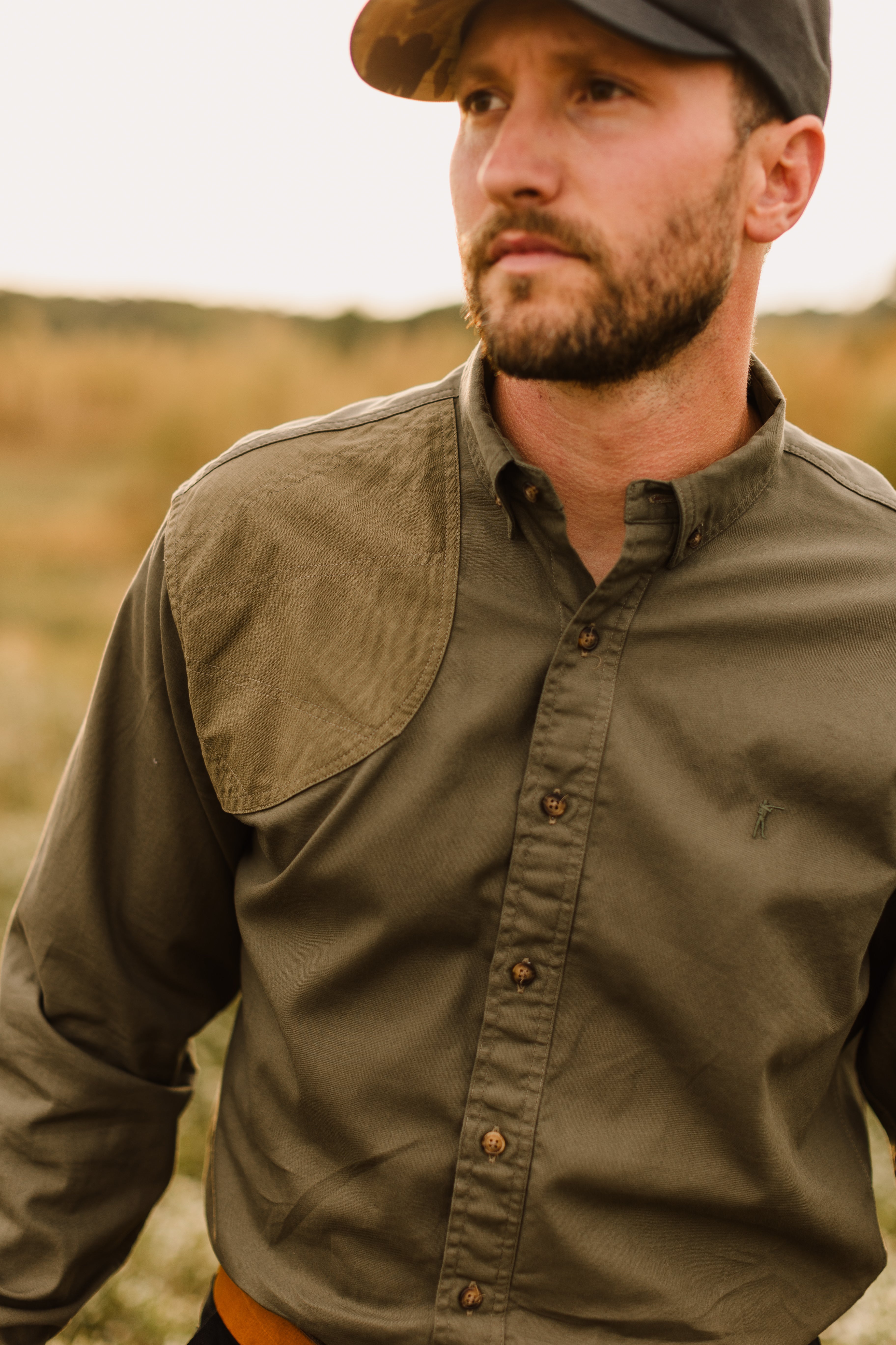 Jack Carr x Ball and Buck Hunters Shirt - Ranger Green - The Peony Haus