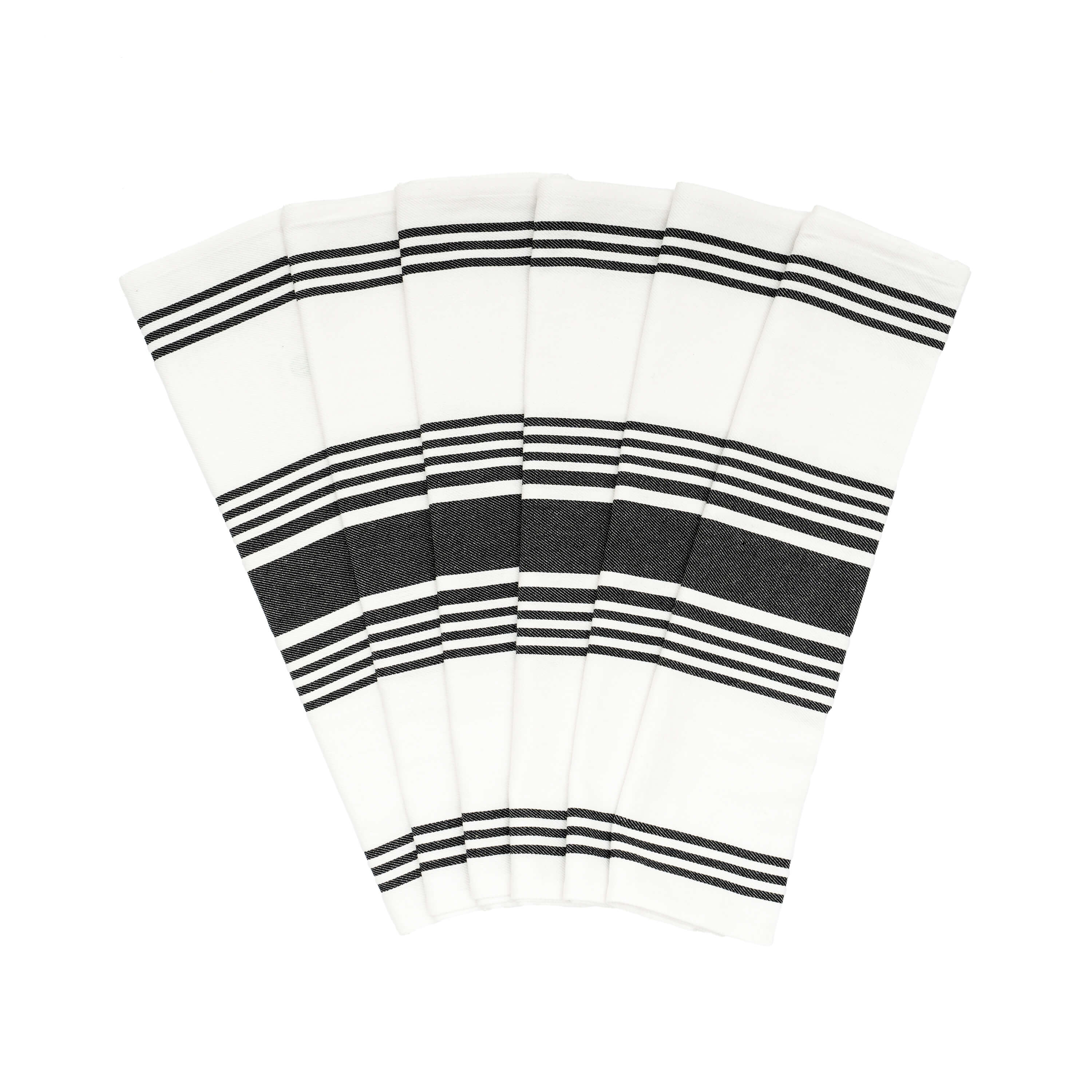 Striped Kitchen Towels - The Peony Haus