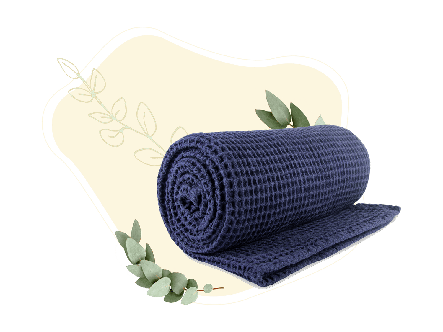 Waffle Weave Throw - The Peony Haus